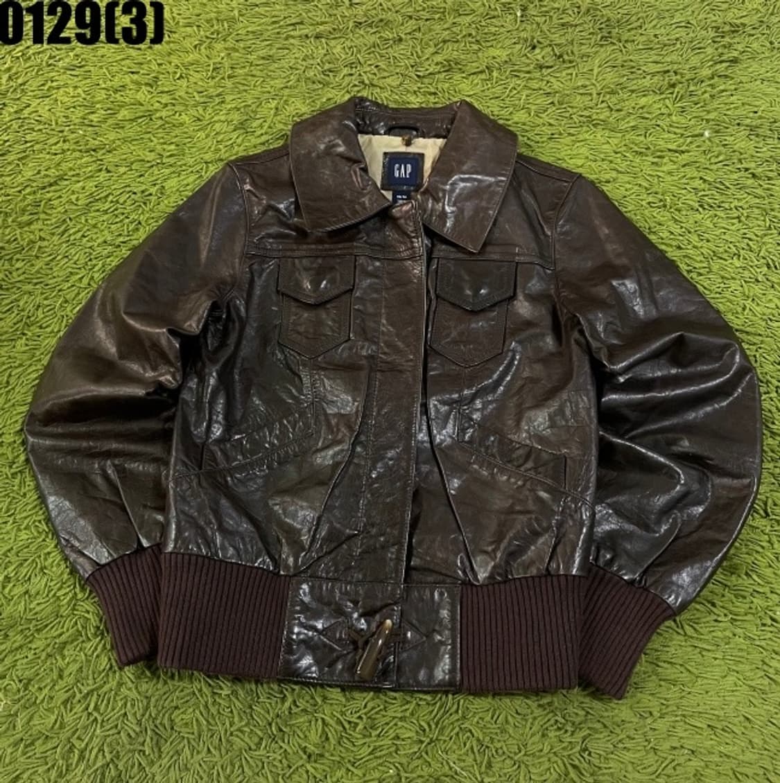 갭 가죽자켓 상품이미지1