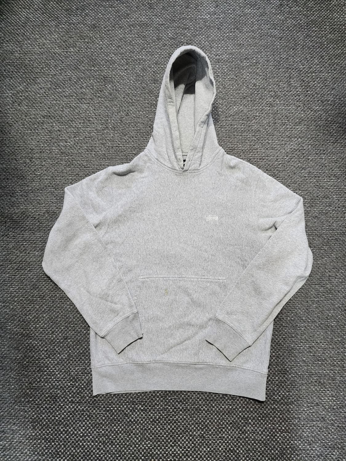 스투시 후드티 그레이 L사이즈  상품이미지1