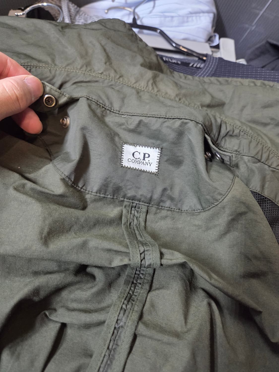 Cp 컴퍼니 올드스쿨 빈티지 나일론 집업 필드자켓 L 상품이미지8
