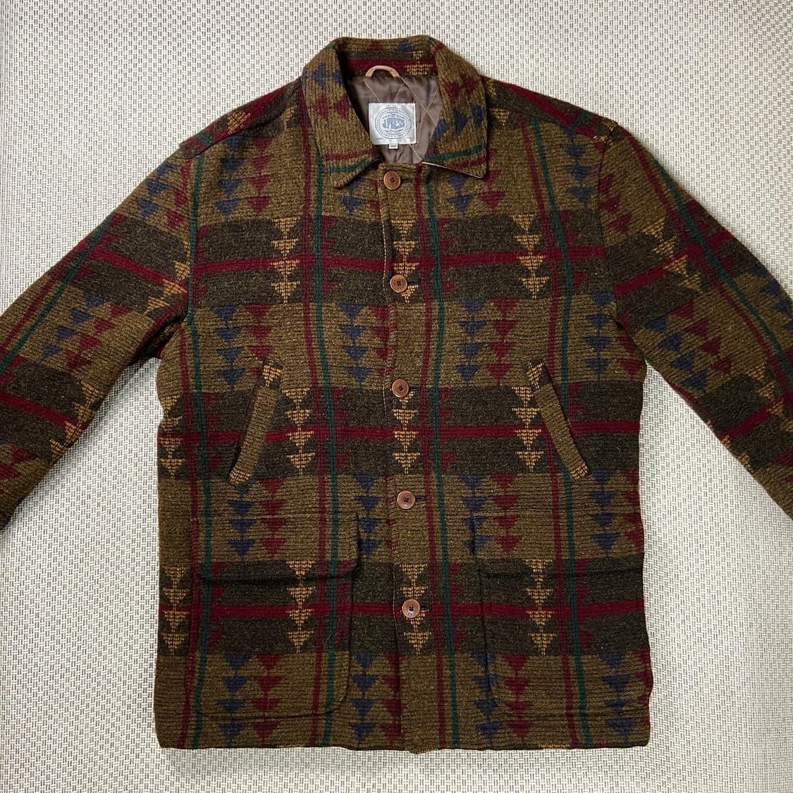 (100-103) 8-90’s 제이프레스 울 헌팅 코트 상품이미지2