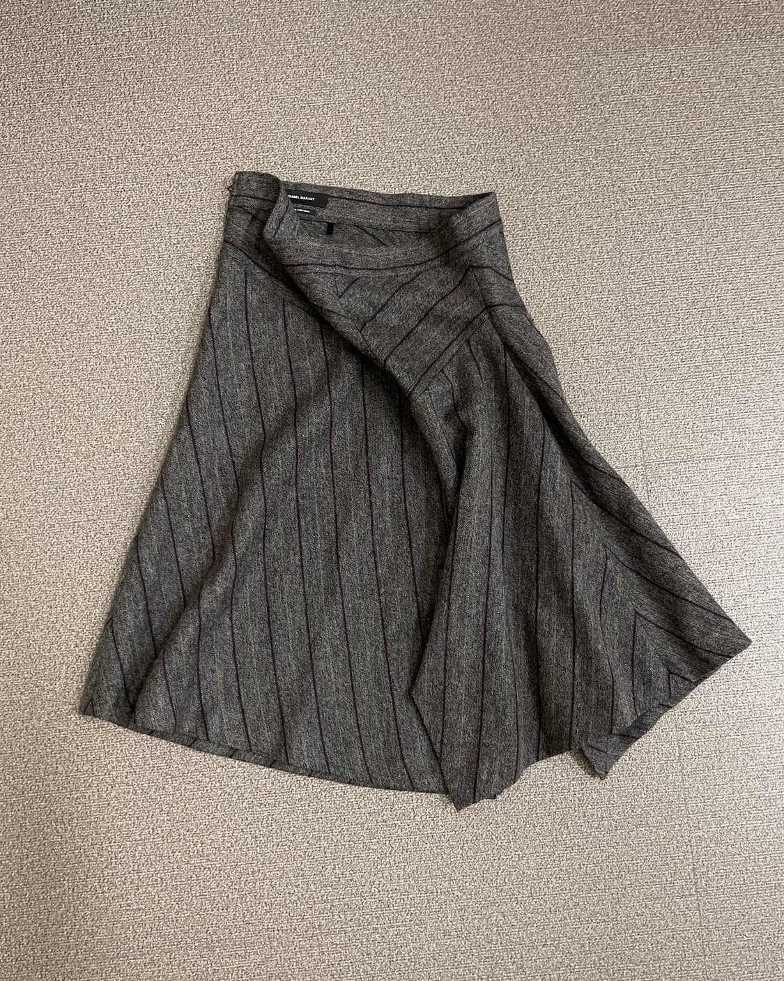 이자벨 마랑 비대칭 슬릿 스커트 상품이미지2