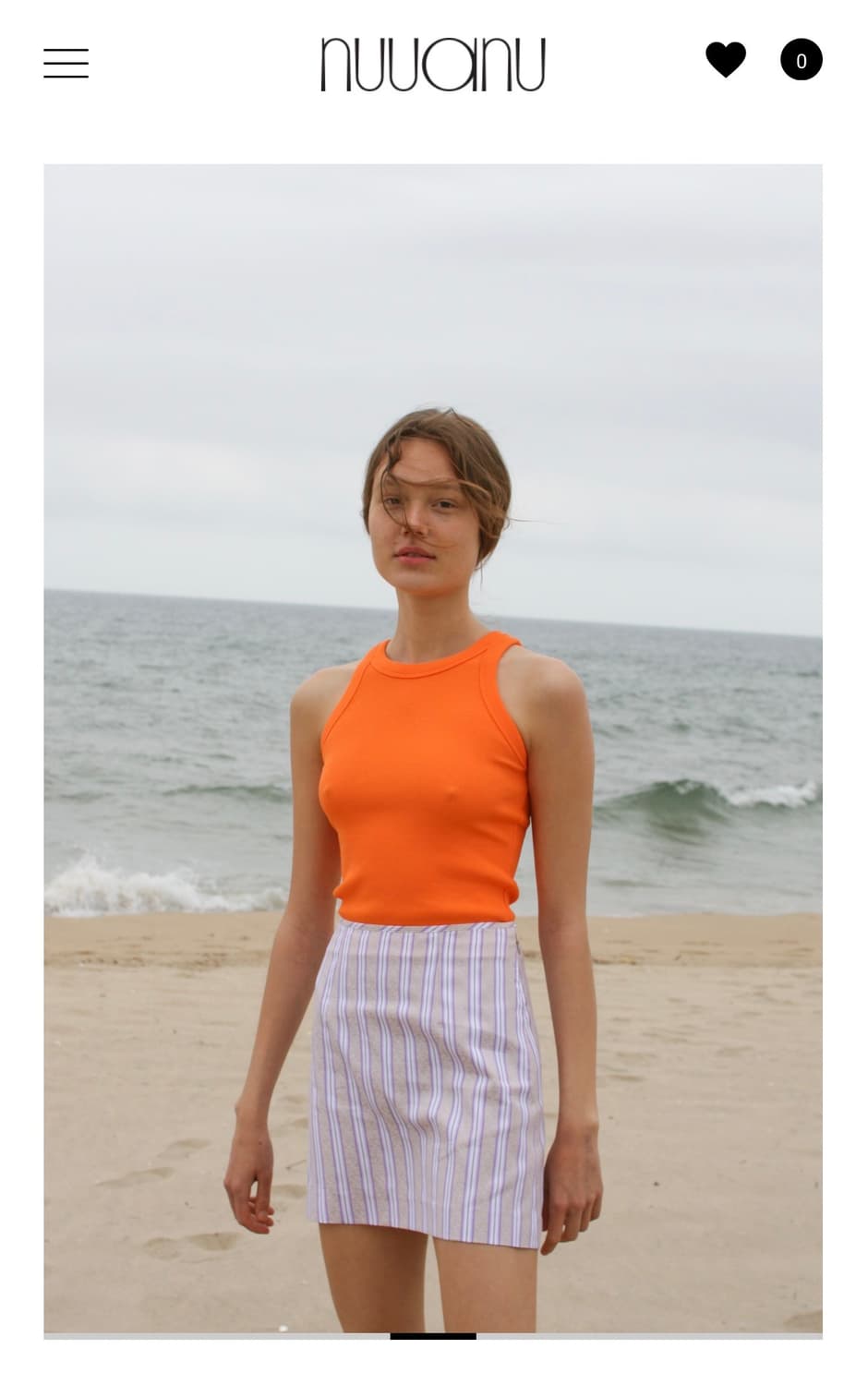 누아누 Riis Skirt Purple 상품이미지2