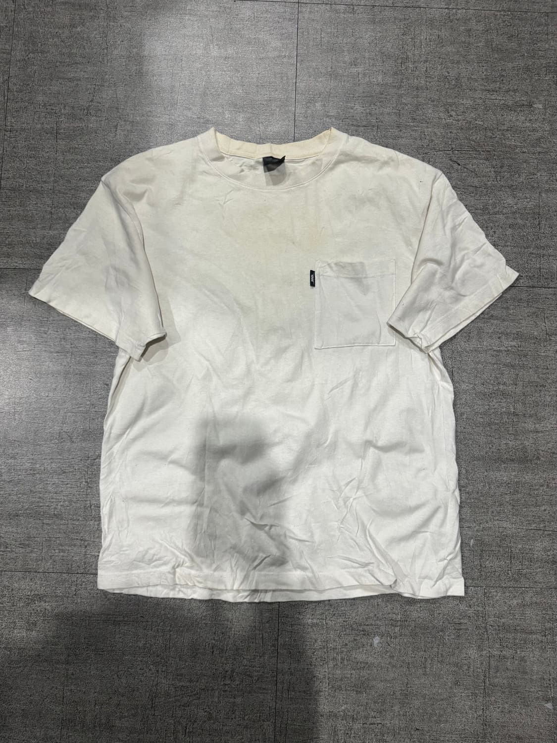 일본빈티지 2001ody 올드스쿨아메카지스트릿 백로고 반팔티셔츠 상품이미지2