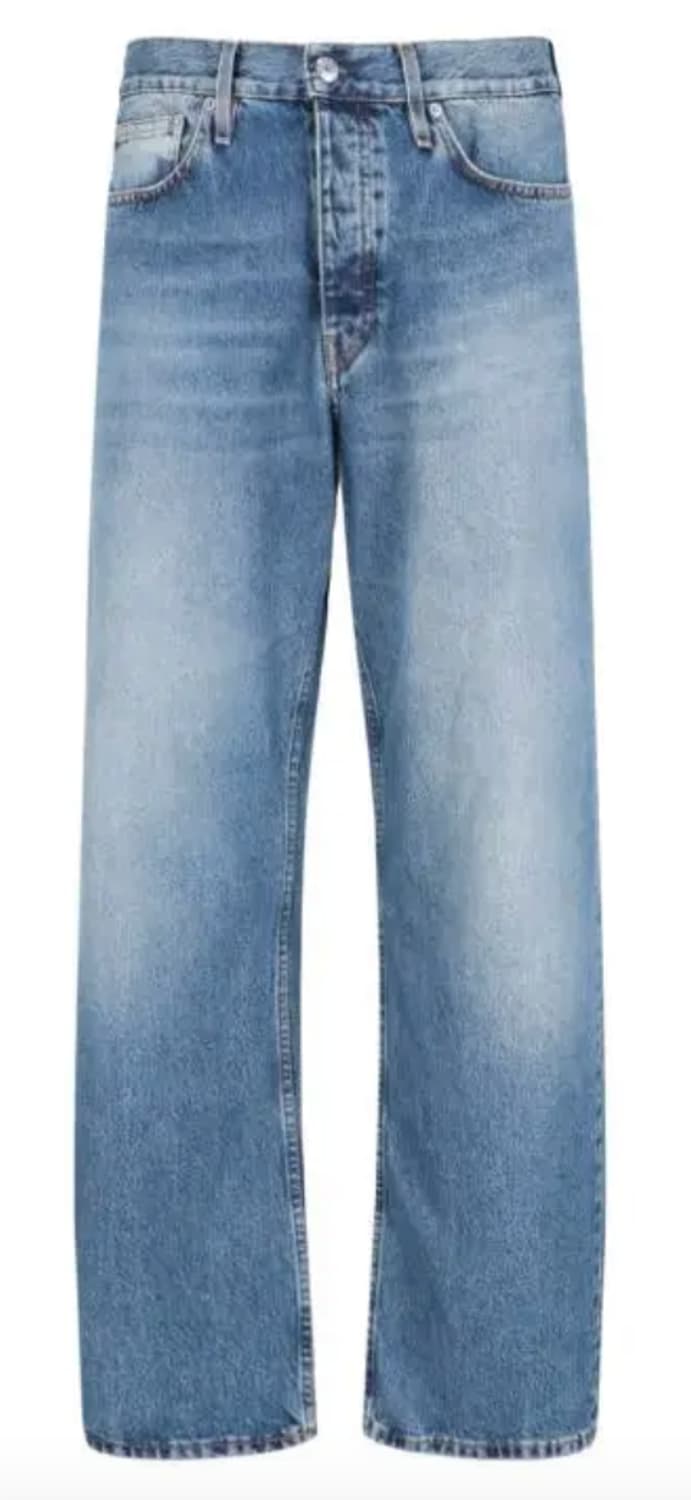 (구매)선플라워 루즈핏 데님 미드블루 (5078) 상품이미지1