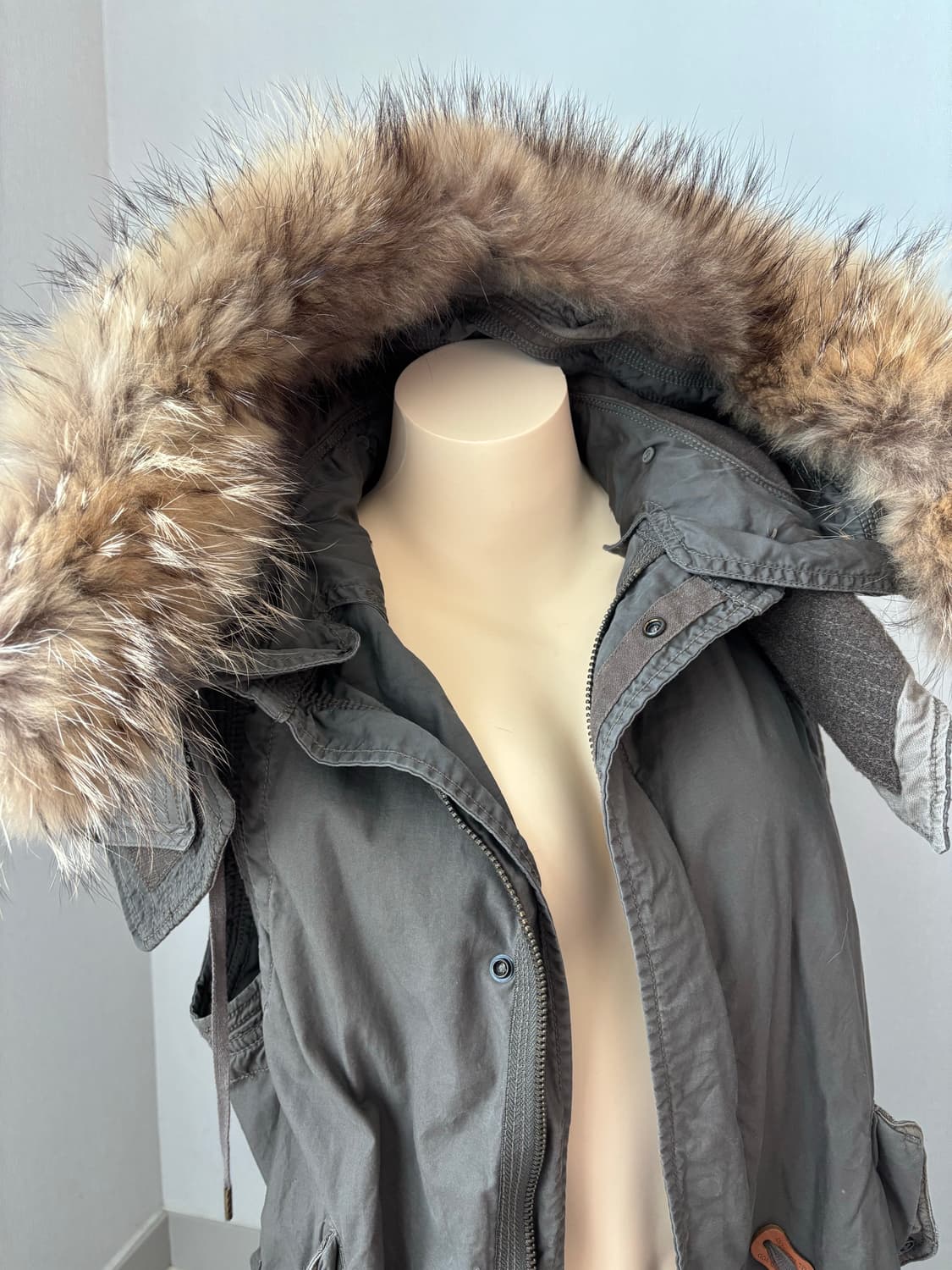 극희귀 매물 없음 g.o.a 고아 베스트 야상 상품이미지5