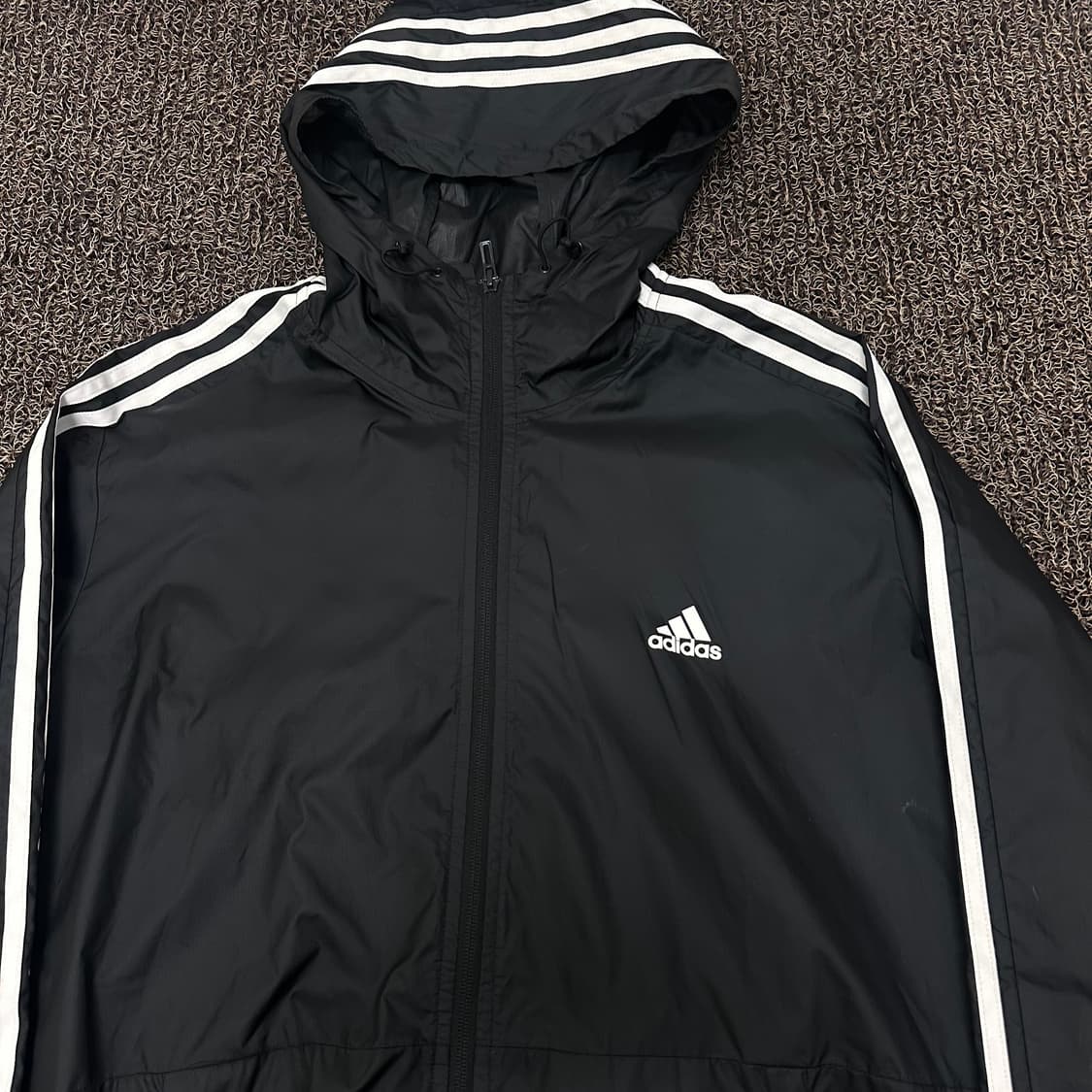아디다스 바람막이 자켓 블랙 2XL 상품이미지2