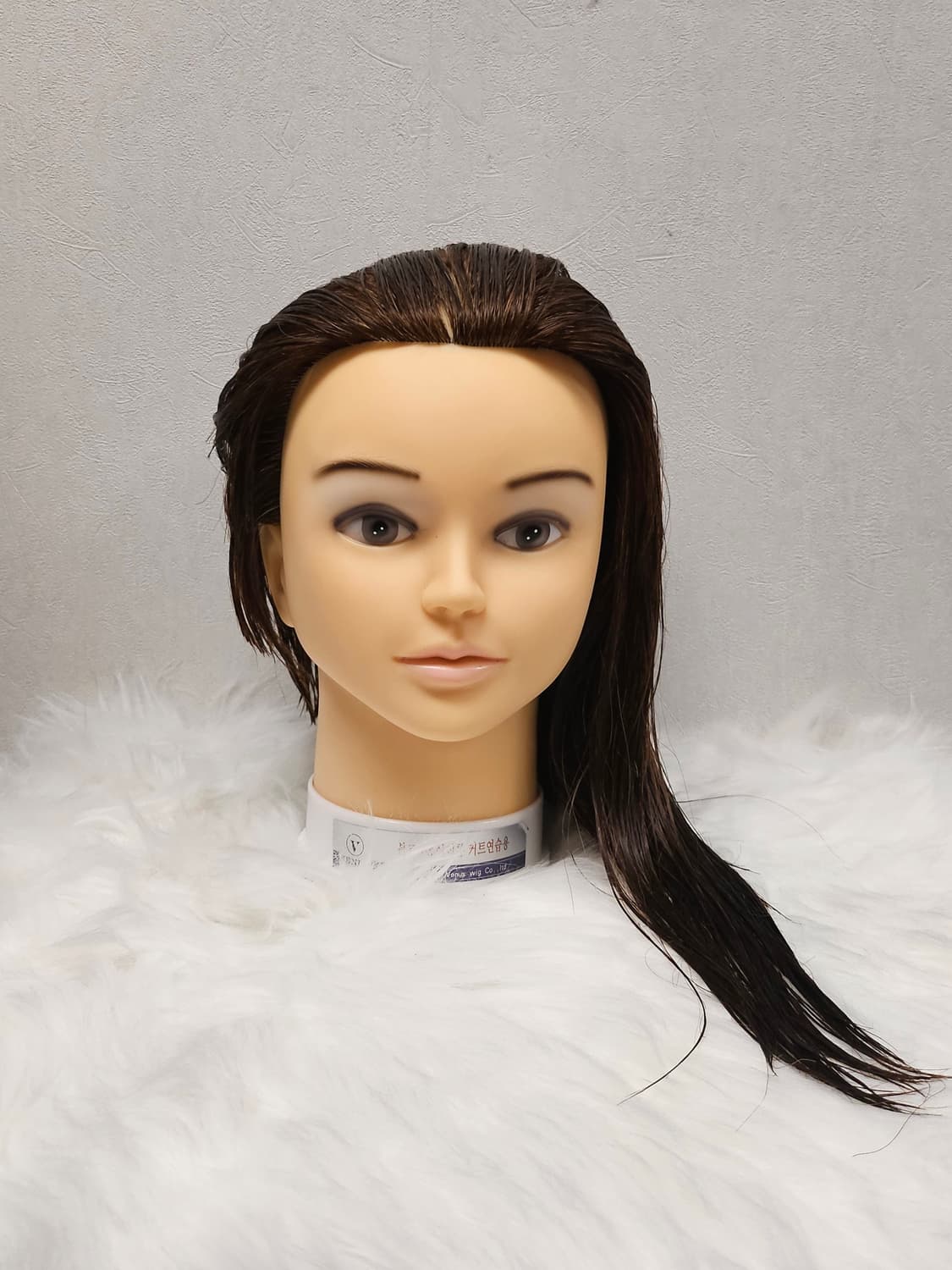 미용사 국가자격시험 남성컷 바리깡 커트  아이롱 연습용 통가발 상품이미지1