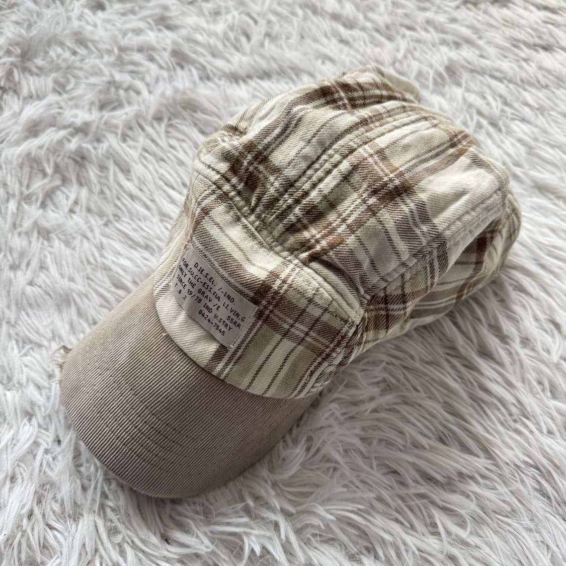 DIESEL 일본빈티지 y2k 모자 디젤 모리걸 모자 빈티지모자 남여공용 상품이미지2