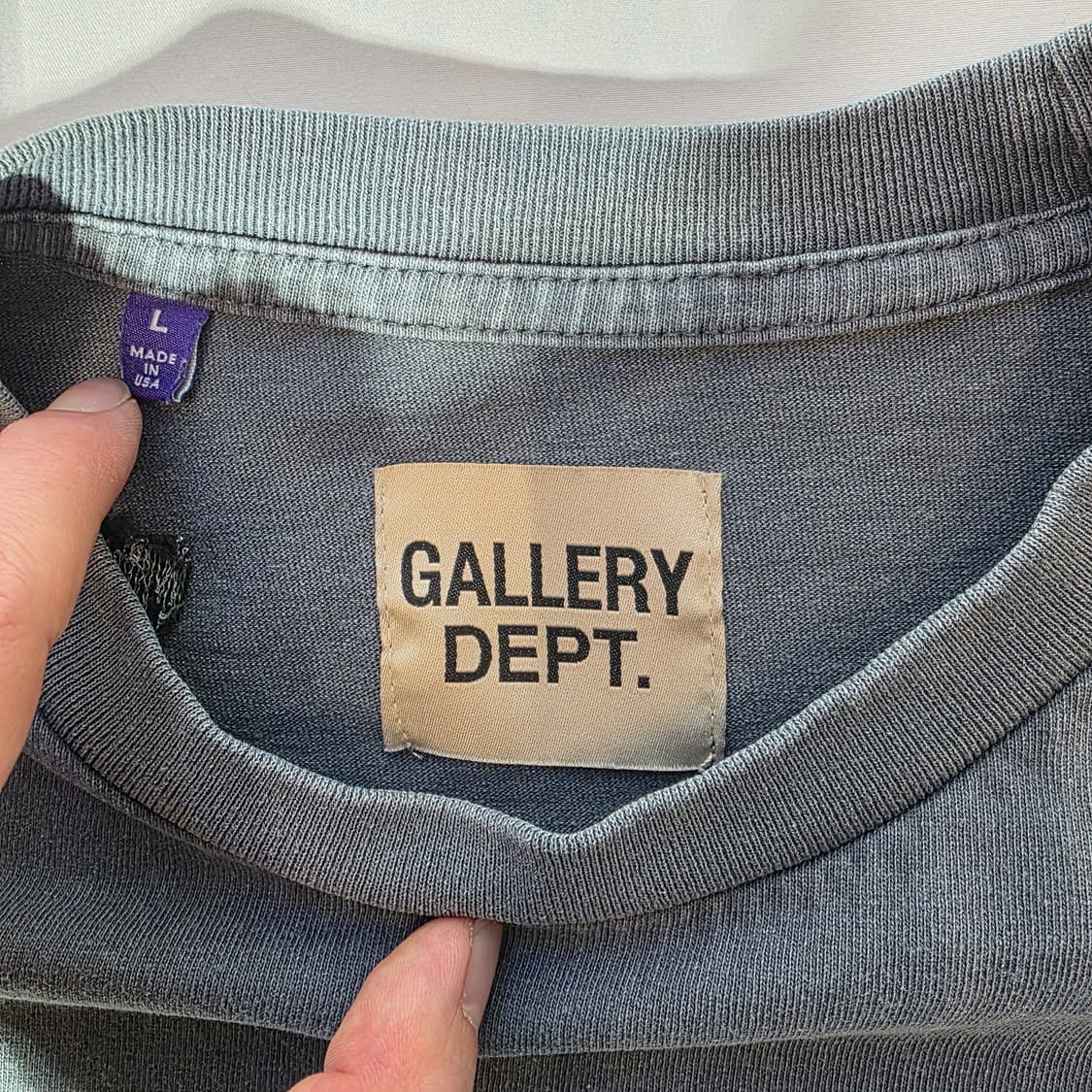 [L]갤러리디파트먼트 헤드라인 반팔 상품이미지2