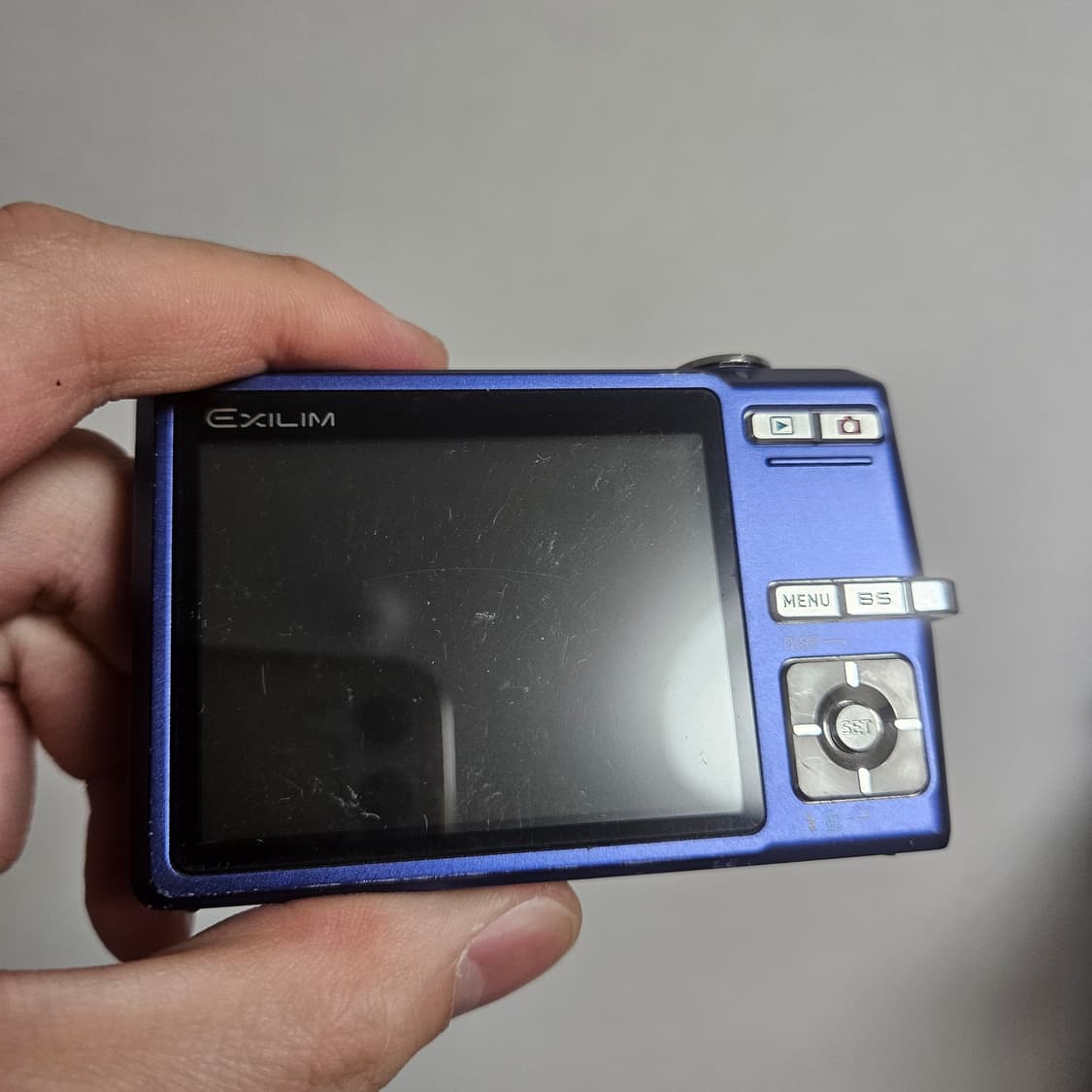 [박스셋] 카시오 엑슬림 EX-Z500 블루 빈티지 디카 디지털카메라 상품이미지4