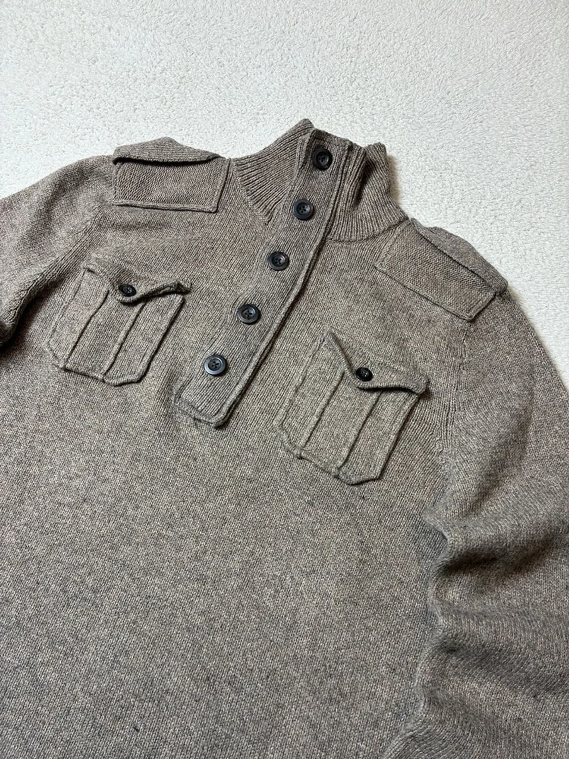 갭 GAP 00's Mock Neck 1/4 버튼 니트 PN7869 상품이미지2