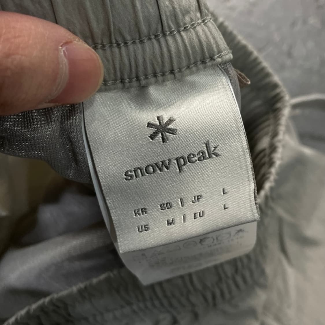 105 스노우피크 반팔 아노락 셋업 상품이미지2