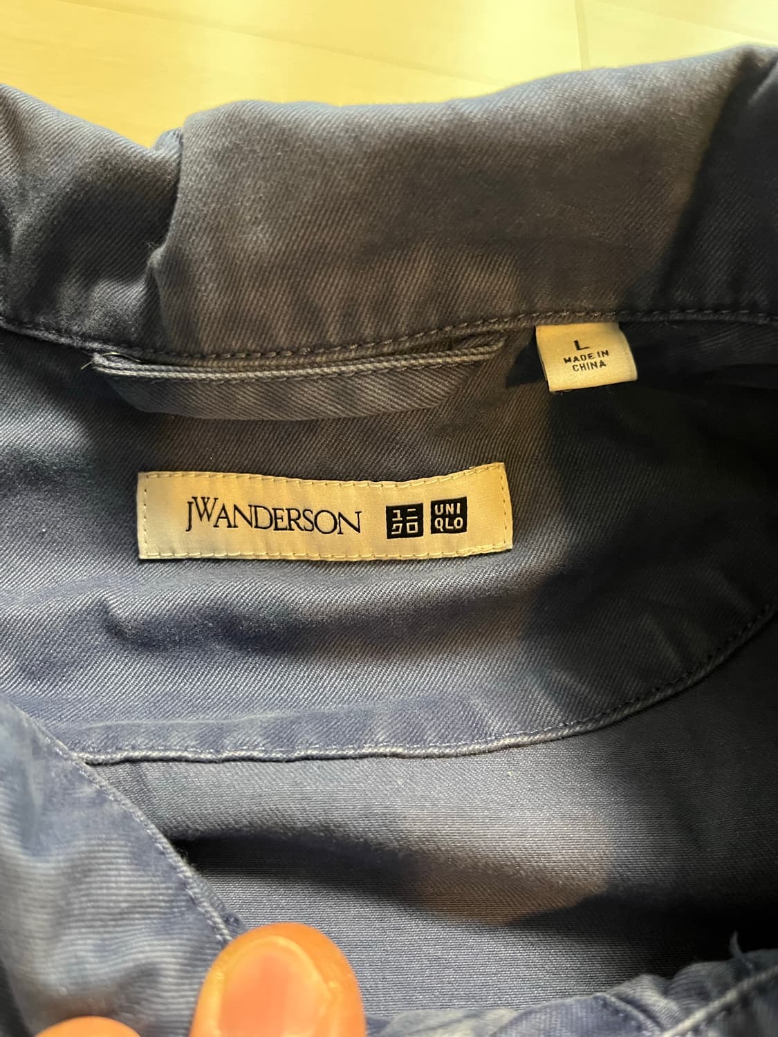 JW Anderson 유니클로 워크 자켓 L 네이비 상품이미지2
