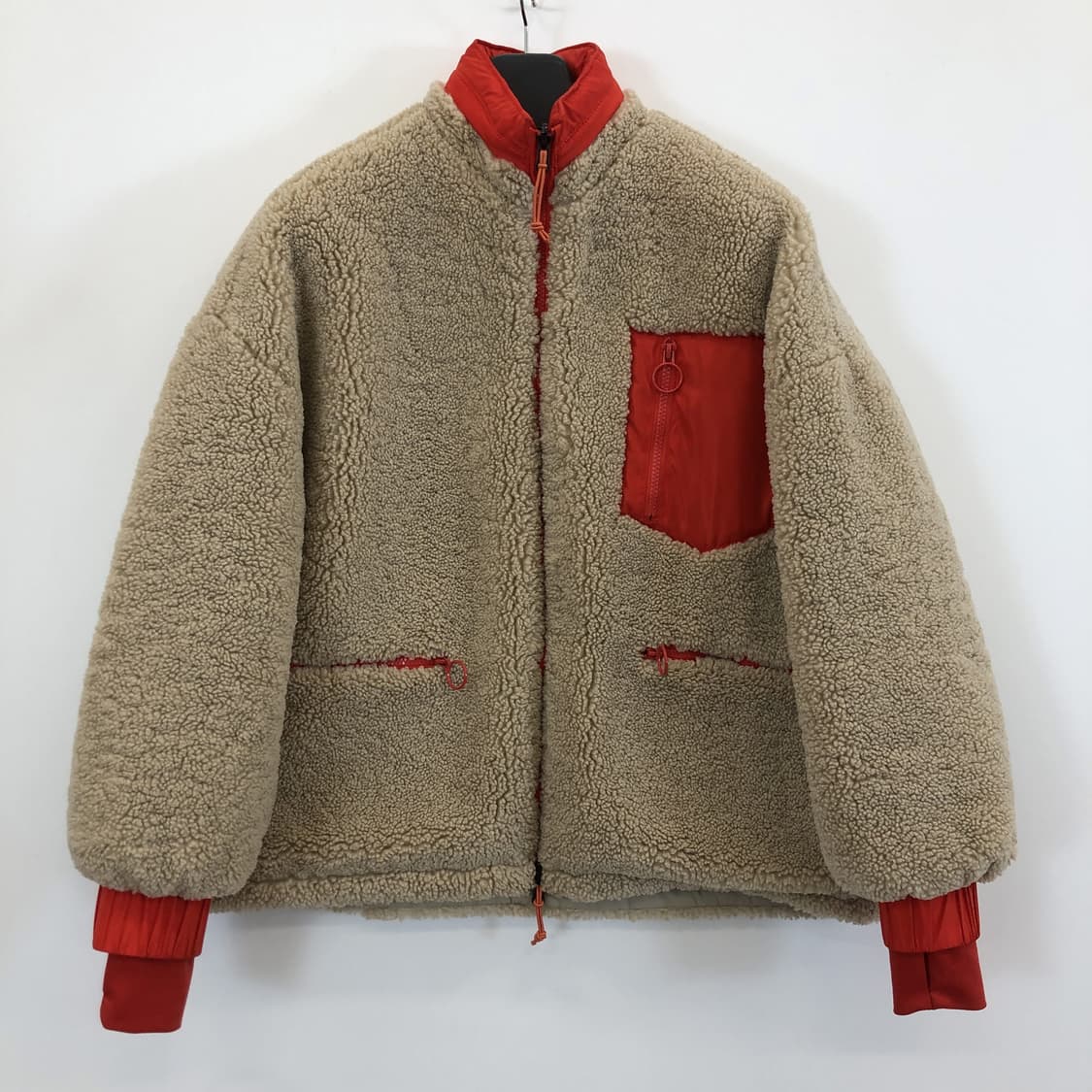 자라 에코 시어링 후리스점퍼 S 오버 누빔안감  상품이미지1