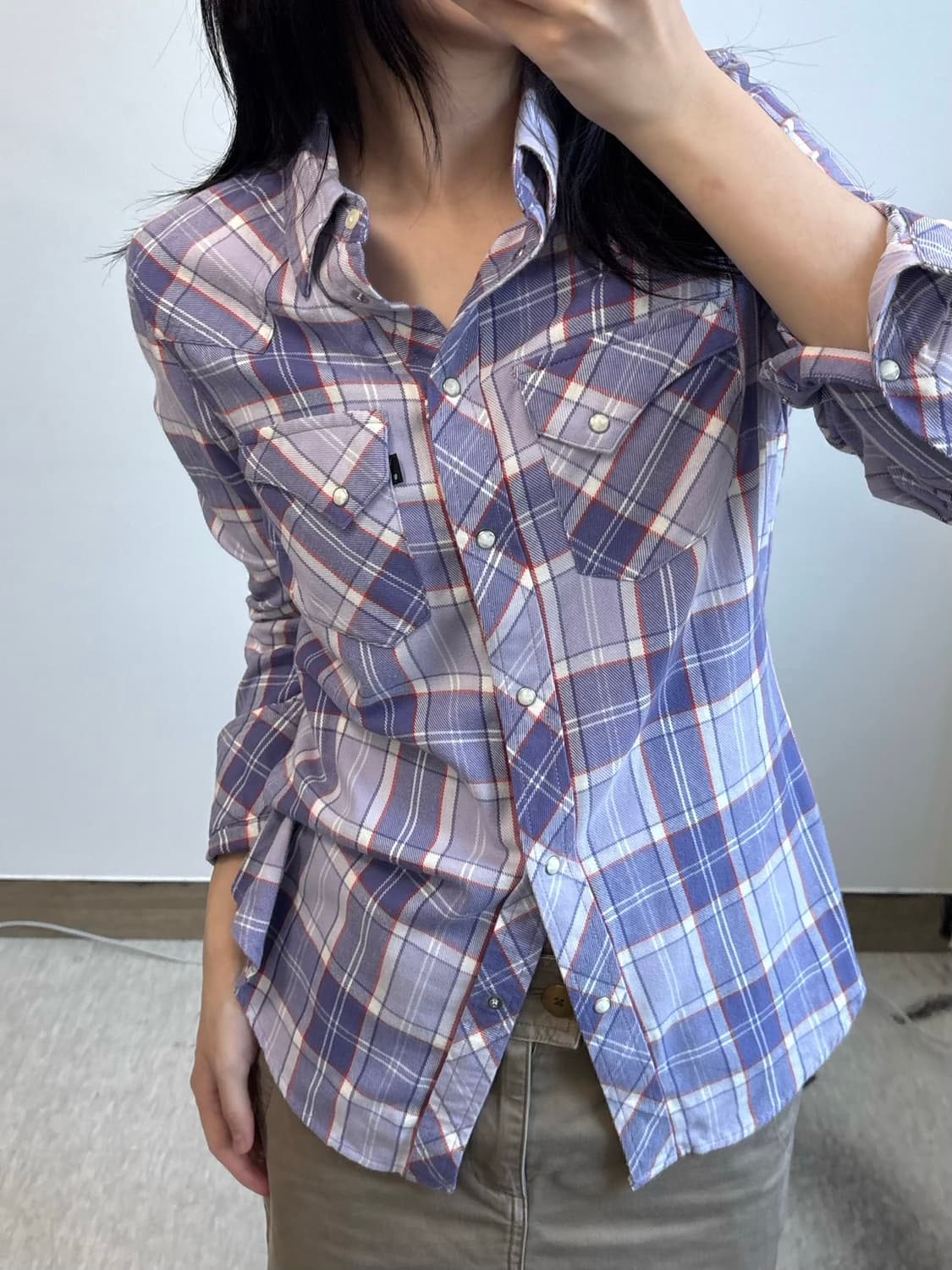 리바이스 웨스턴 플란넬 셔츠 남방 상품이미지1