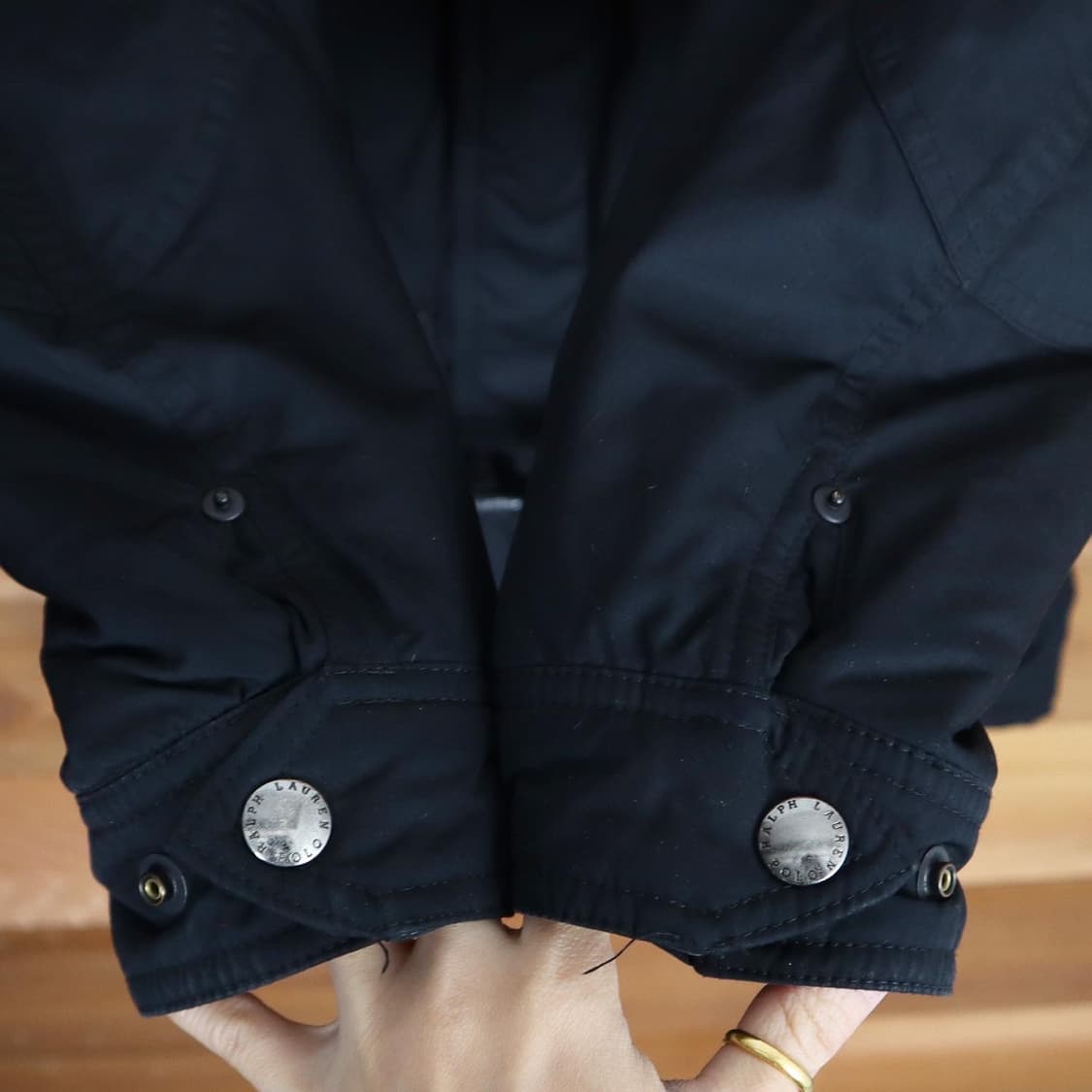 폴로 블랙 바이커 자켓  상품이미지4