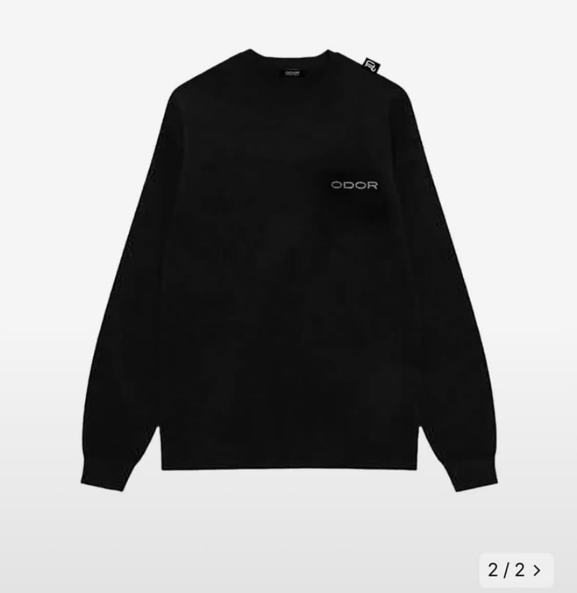 오도어 cris box tee 롱슬리브 상품이미지1