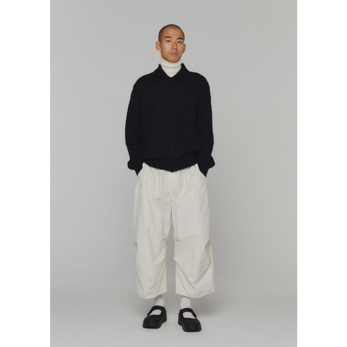 아모멘토 24FW MOHAIR COLLAR KNIT CARDIGAN 상품이미지2