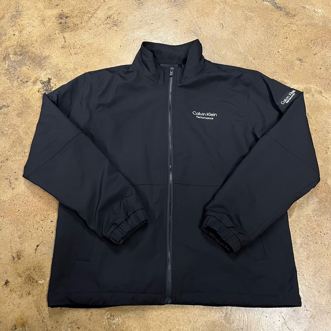 [정품/XL] 캘빈클라인 퍼포먼스 블랙 바람막이 상품이미지2