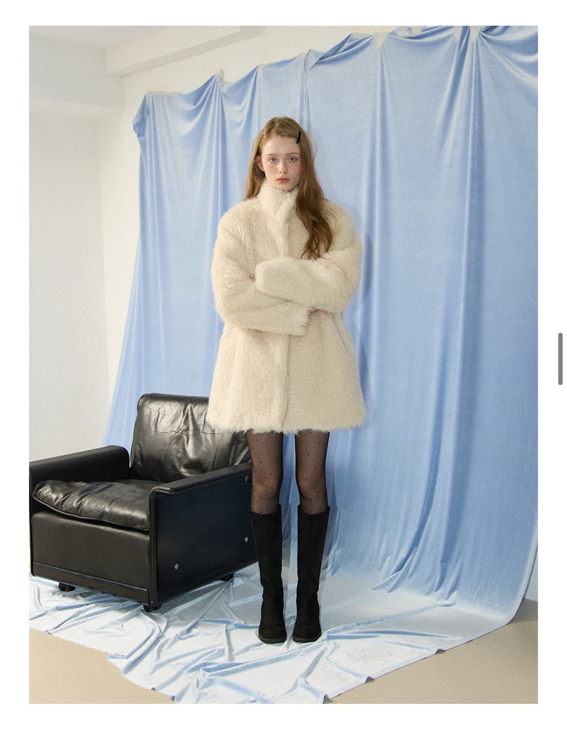 무드에디션 hoilday fur coat 상품이미지3