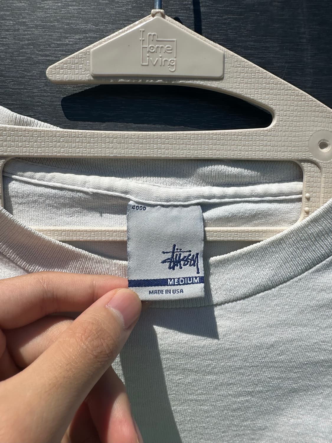 90s Stussy x Finesse S 1/2 t shirt 상품이미지5