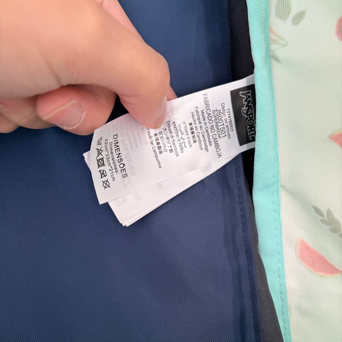 잔스포츠 빈티지 백팩 OS 상품이미지7