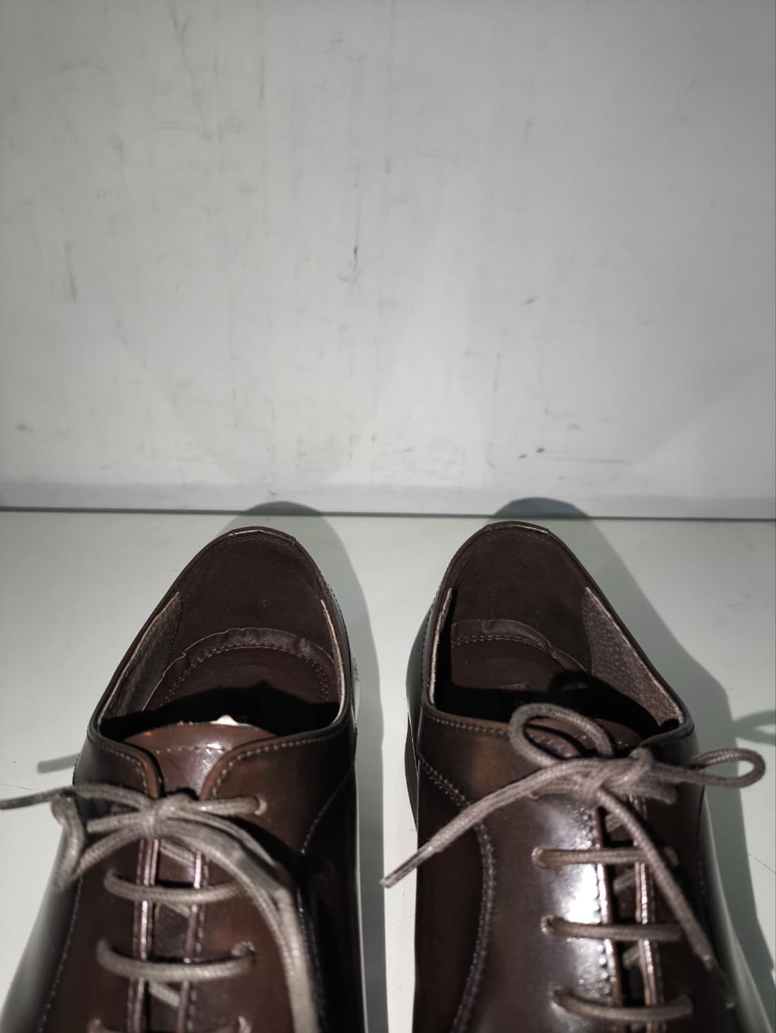 255mm 소다 남성 옥스포드 정장화 구두 브라운 상품이미지5
