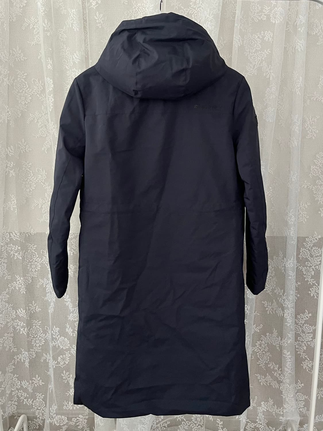 95) 디스커버리 덕다운 롱 코트 패딩 네이비 상품이미지2