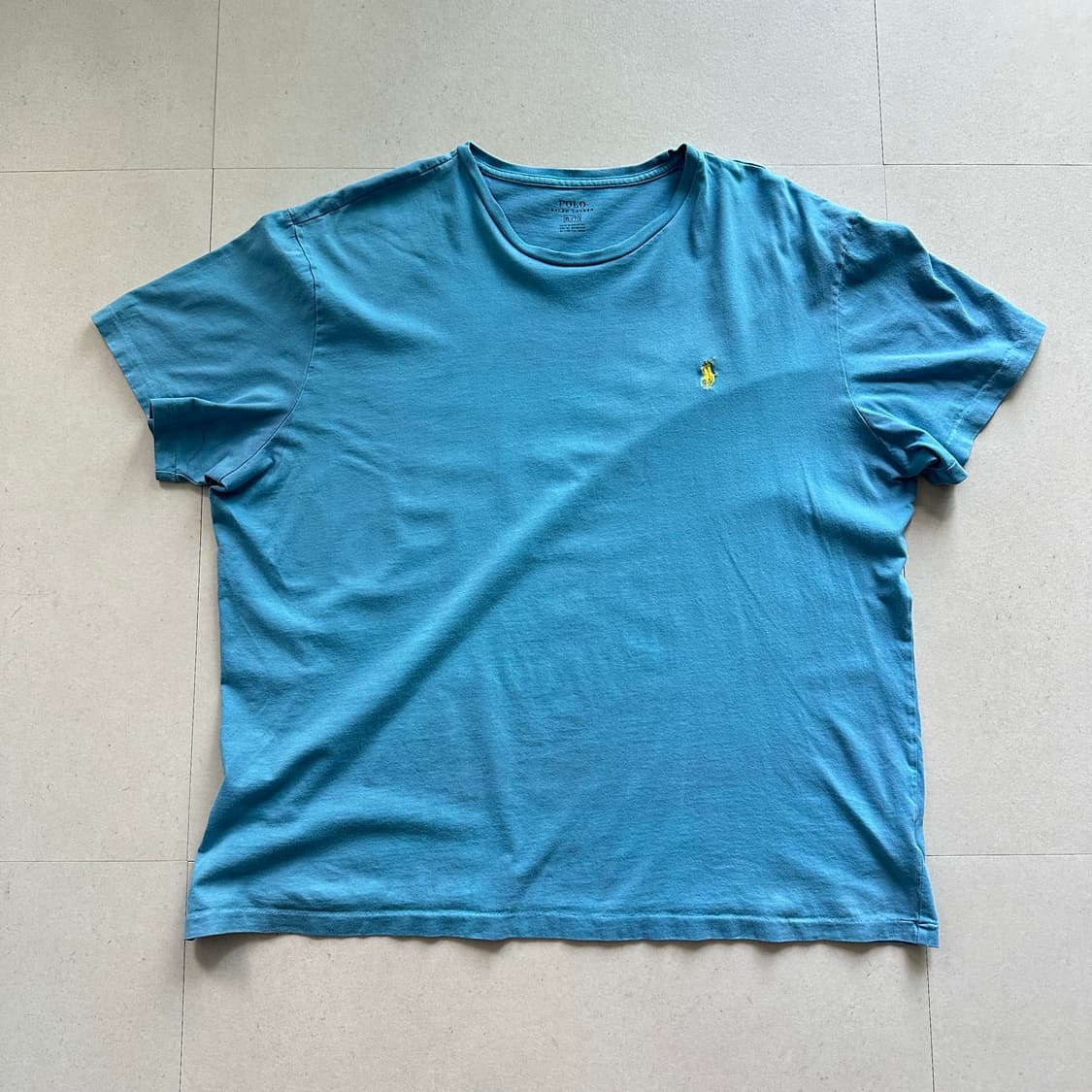 폴로 랄프로렌 반팔 티셔츠 XL 블루 상품이미지1