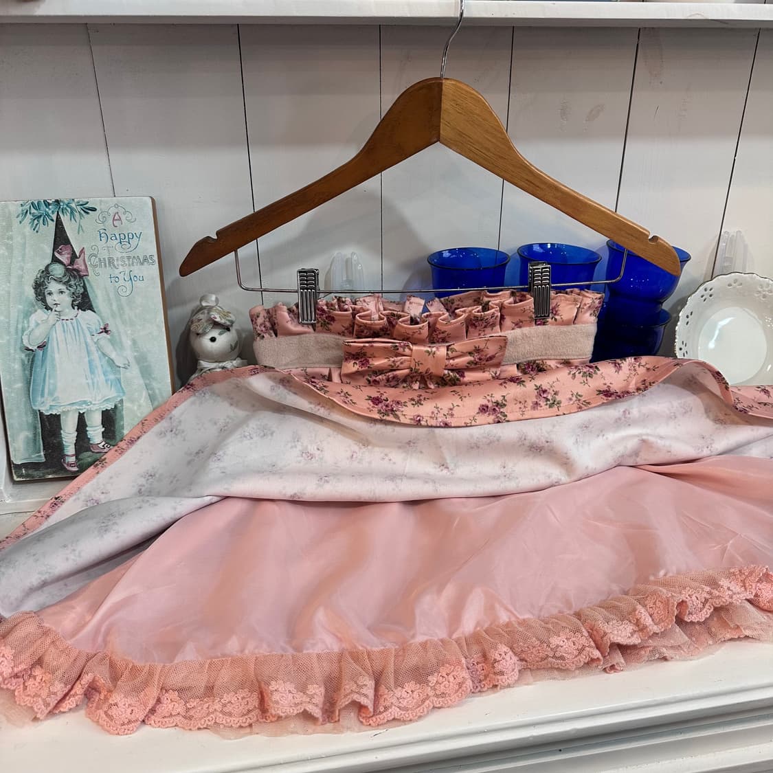 리즈리사 플라워 리본 하이웨스트 스커트 상품이미지5