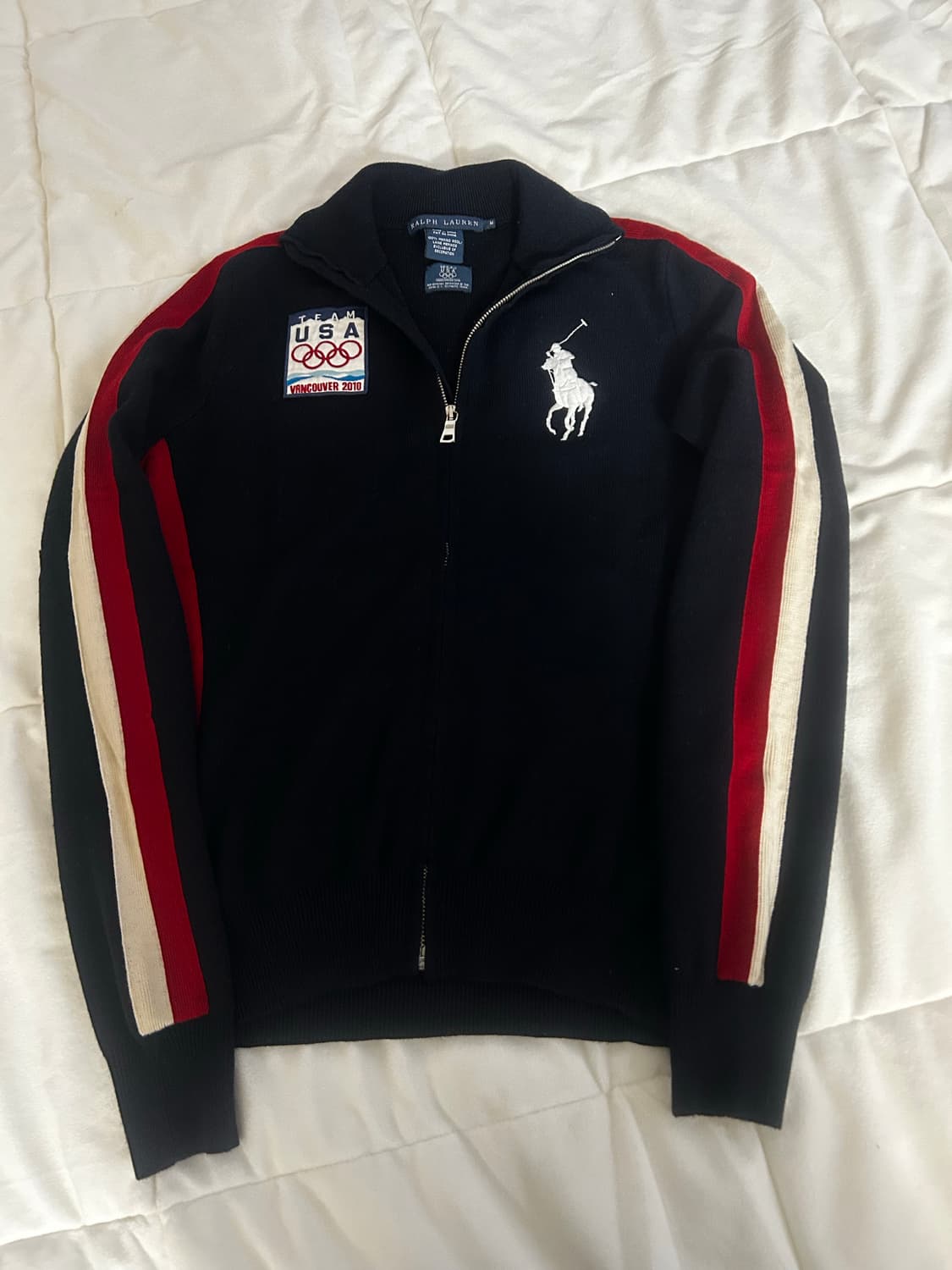 폴로 빅포니 usa 치프키프 밴쿠버 올림픽 집업 져지 상품이미지1