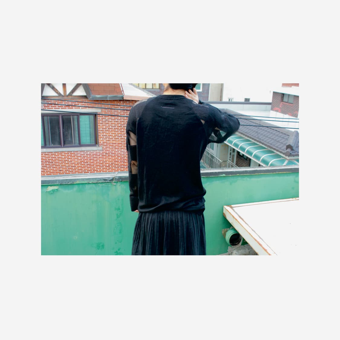 AD2016 See-Through Stitch Acrylic Knit 상품이미지2