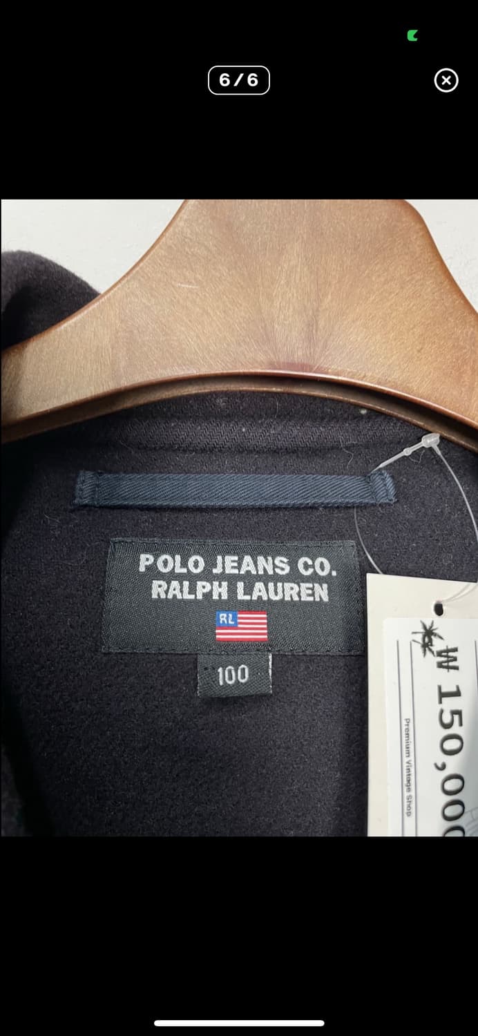 폴로랄프로렌 진스 울 더플 코트 A3347 상품이미지6