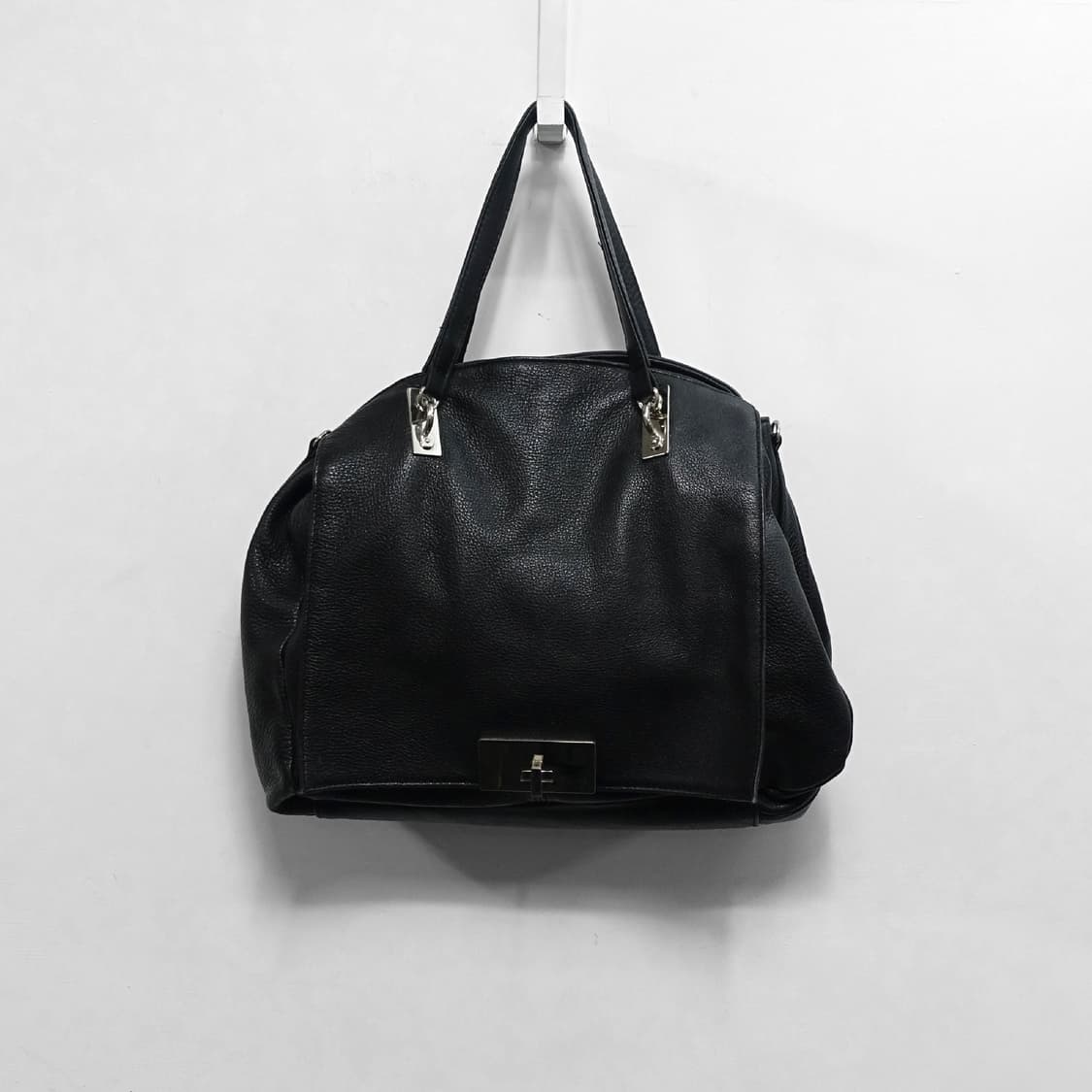 VINTAGE LEATHER 빈티지 카우레더 빅 쇼퍼 숄더백 상품이미지2