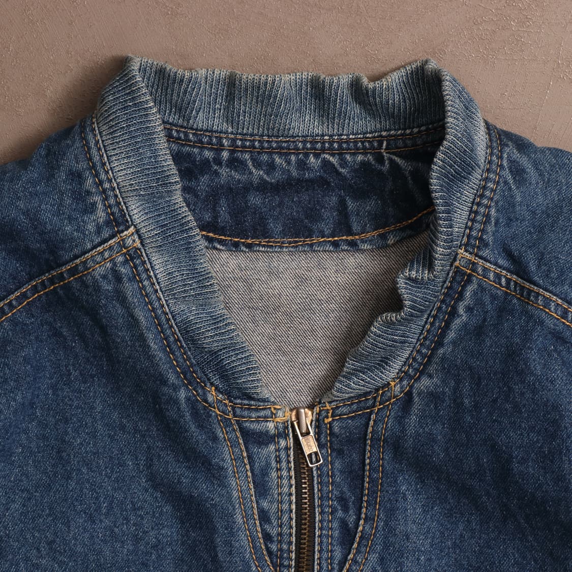 90's 일본빈티지 데님 블루종 봄버자켓 A1492 상품이미지2
