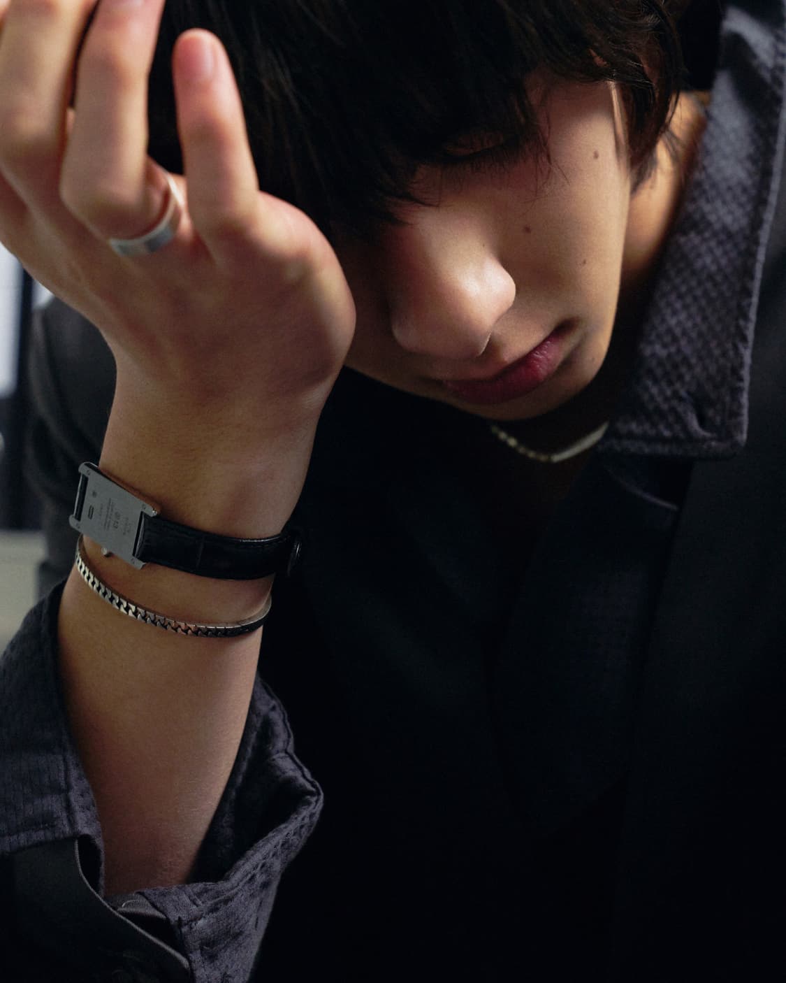 넘버링 실버팔찌(m) 상품이미지2