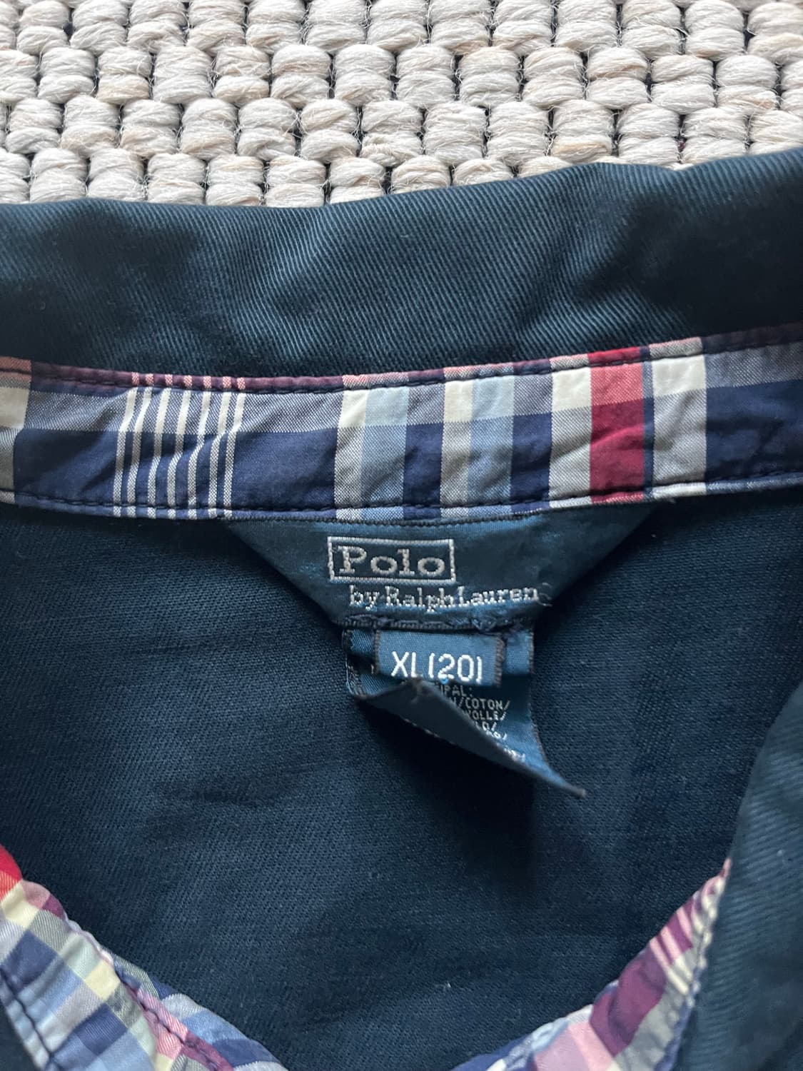폴로 네이비 바라쿠다(헤링턴)자켓 (교환도 o) 상품이미지3