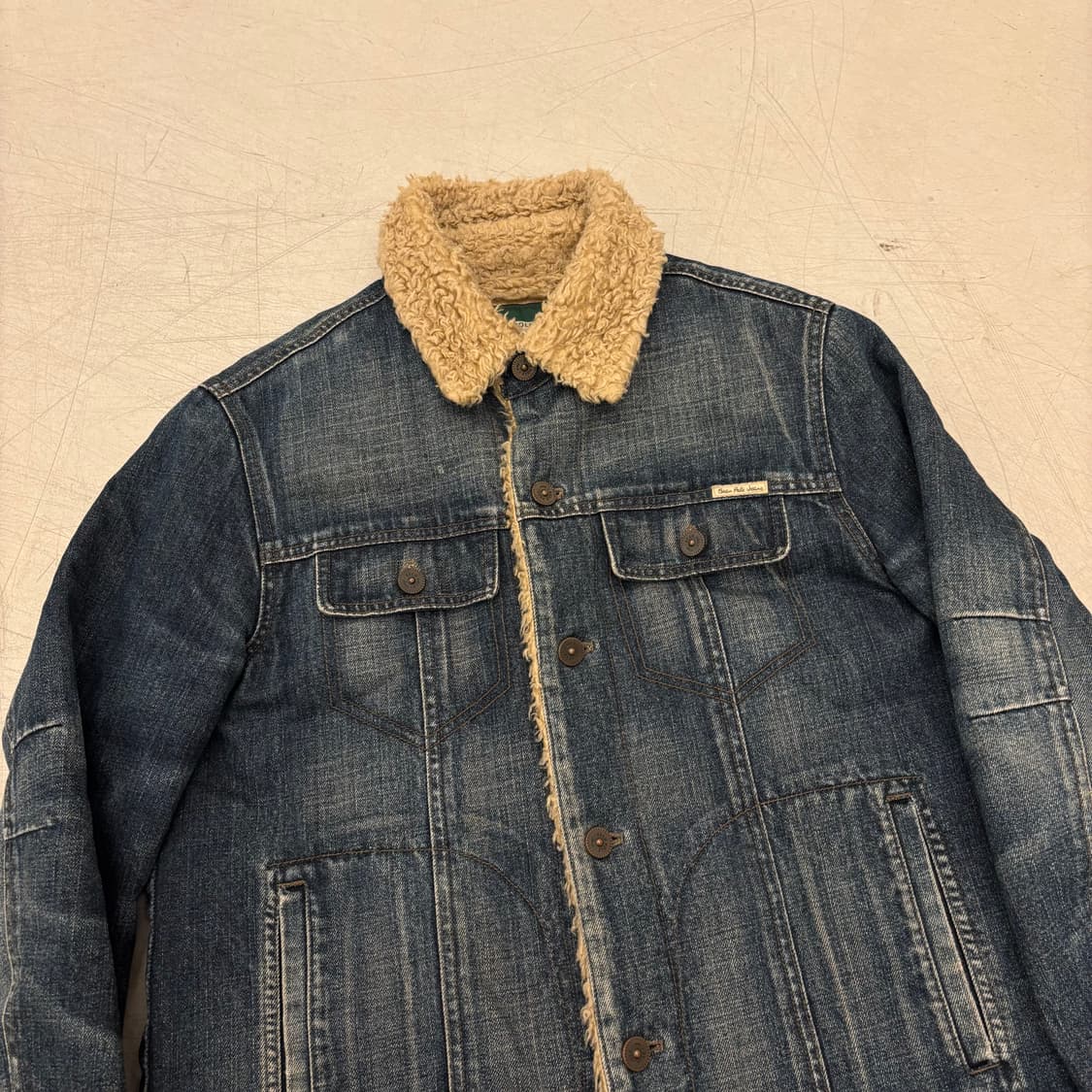빈폴 데님 양털 쉐르파 자켓 상품이미지2