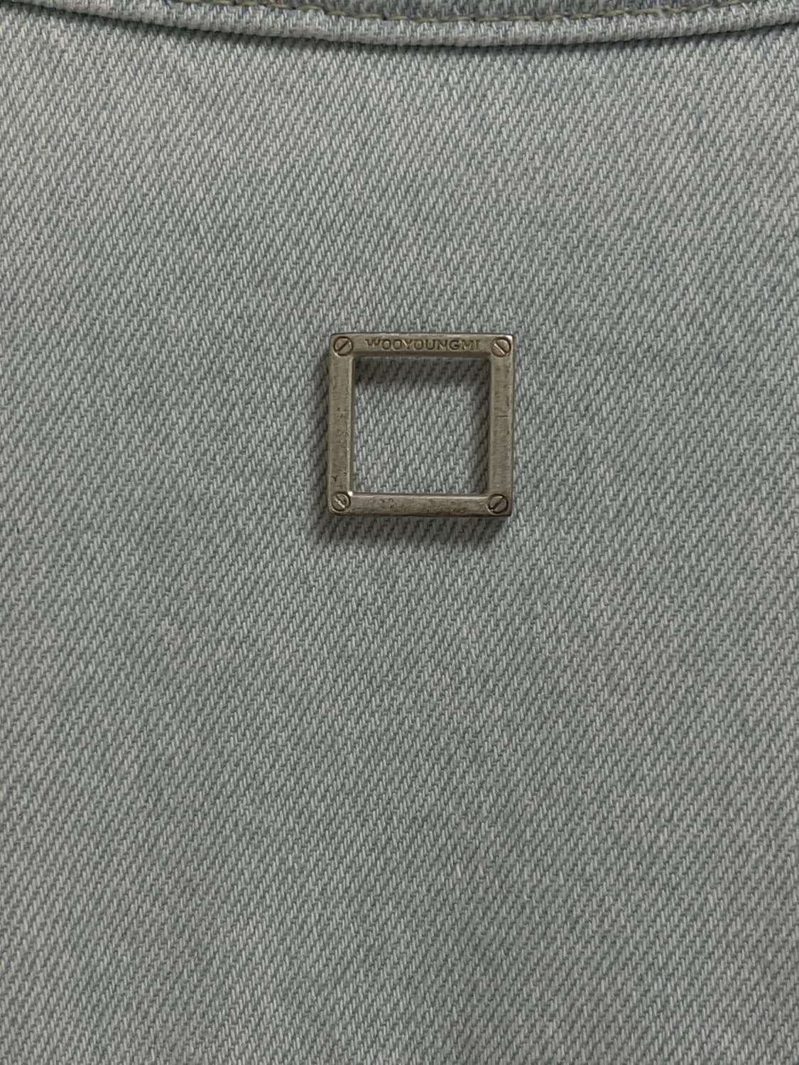 우영미 플라워 데님 셔츠 48 상품이미지4