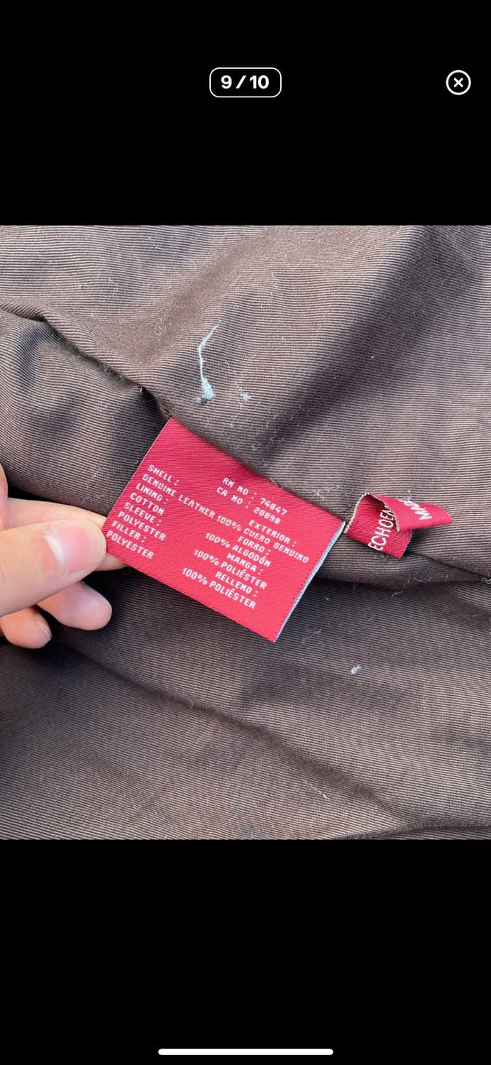 90s 빈티지 리바이스 싱글 레더자켓 상품이미지7