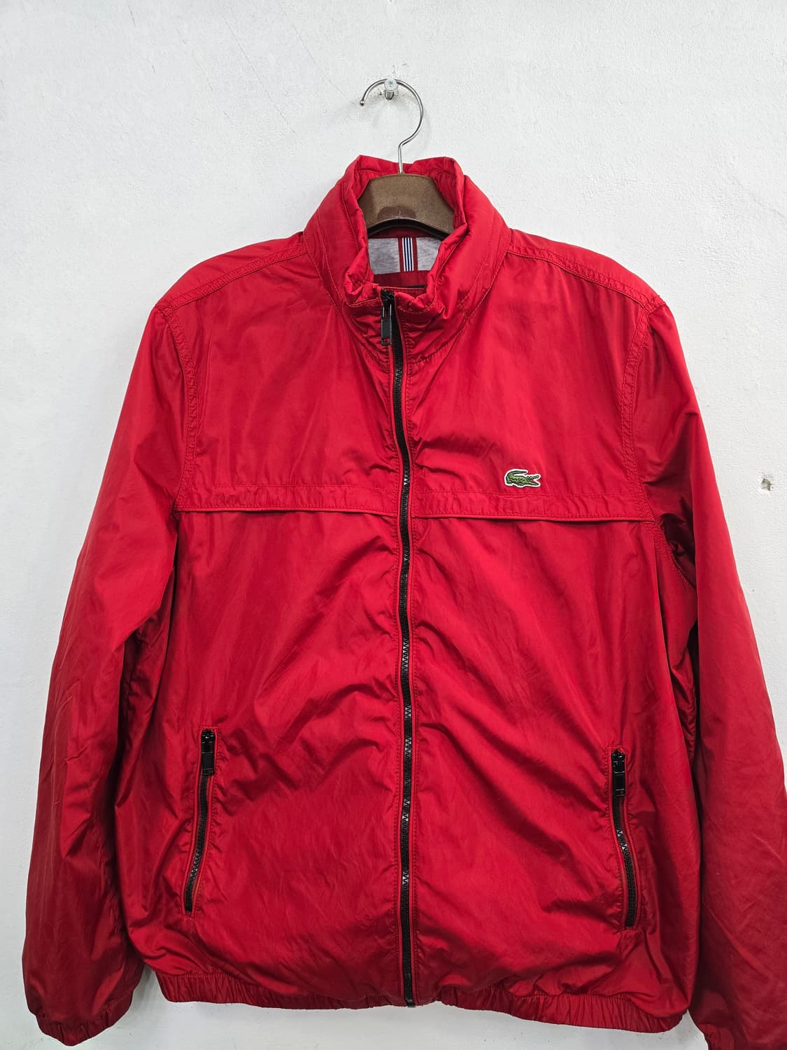 라코스테 빈티지 바람막이 블루종 자켓 100 상품이미지1