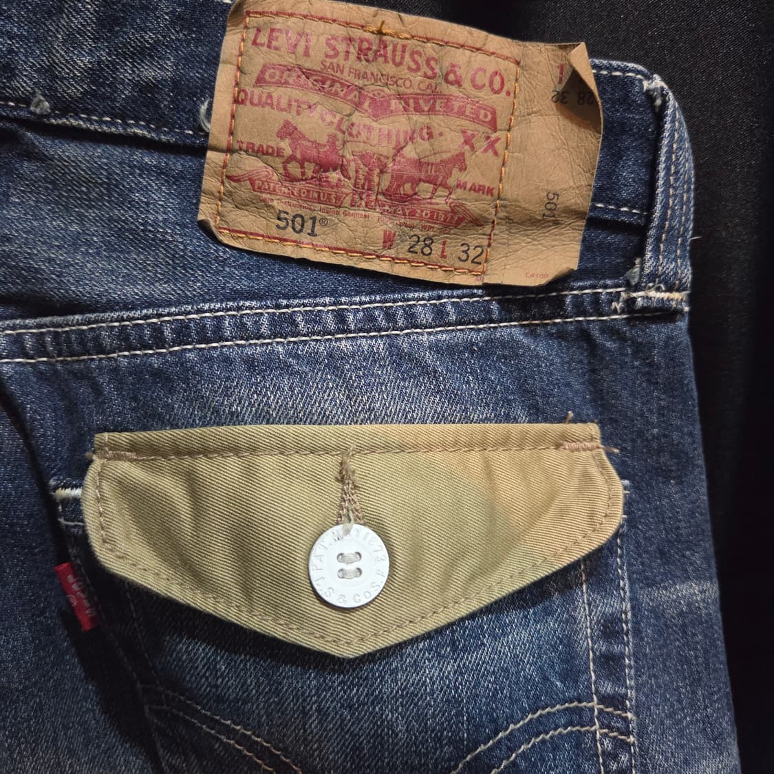 리바이스 501 데님팬츠 상품이미지6
