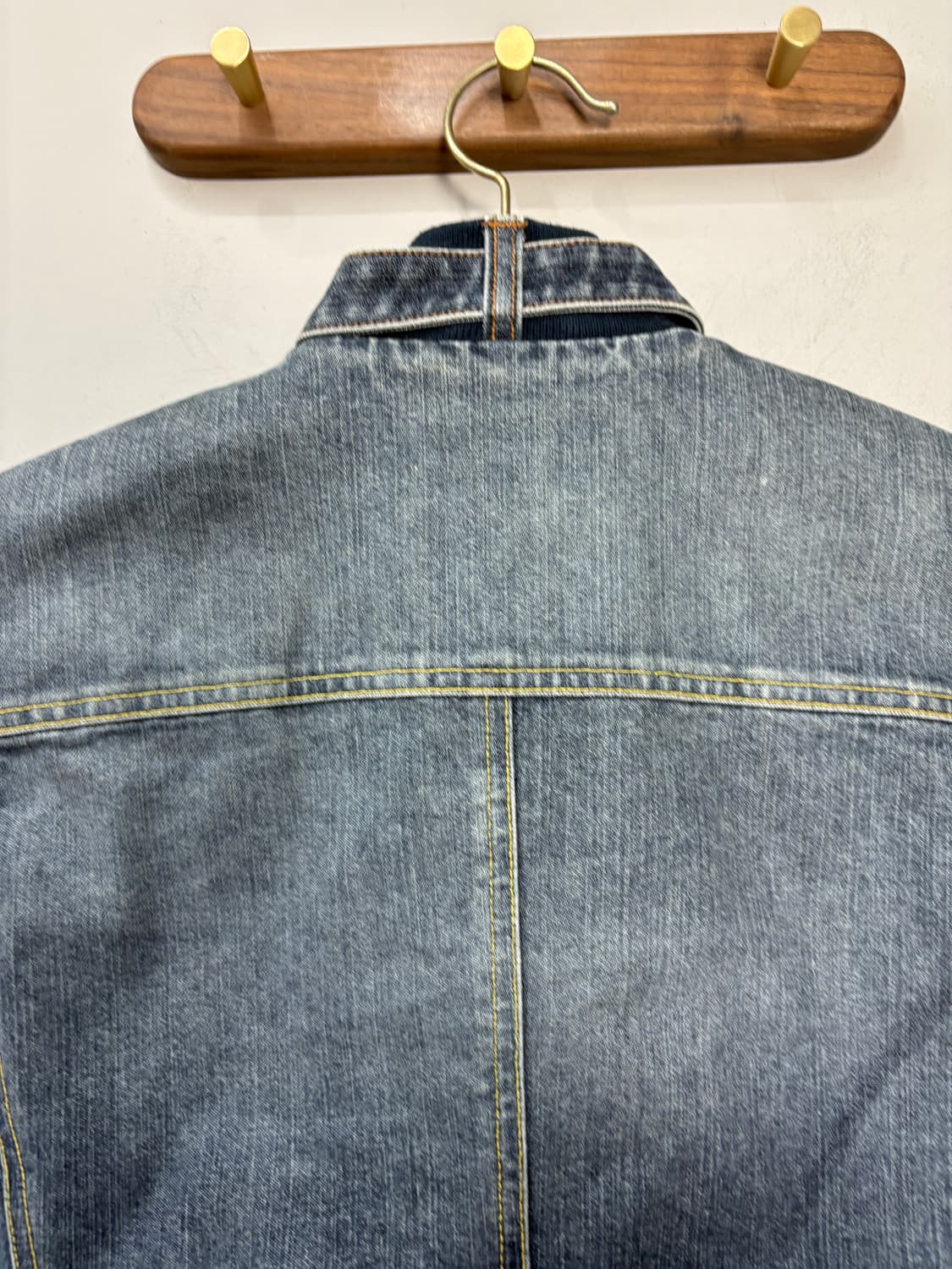 아르마니 데님 워싱 바이커 자켓 A3123 상품이미지6