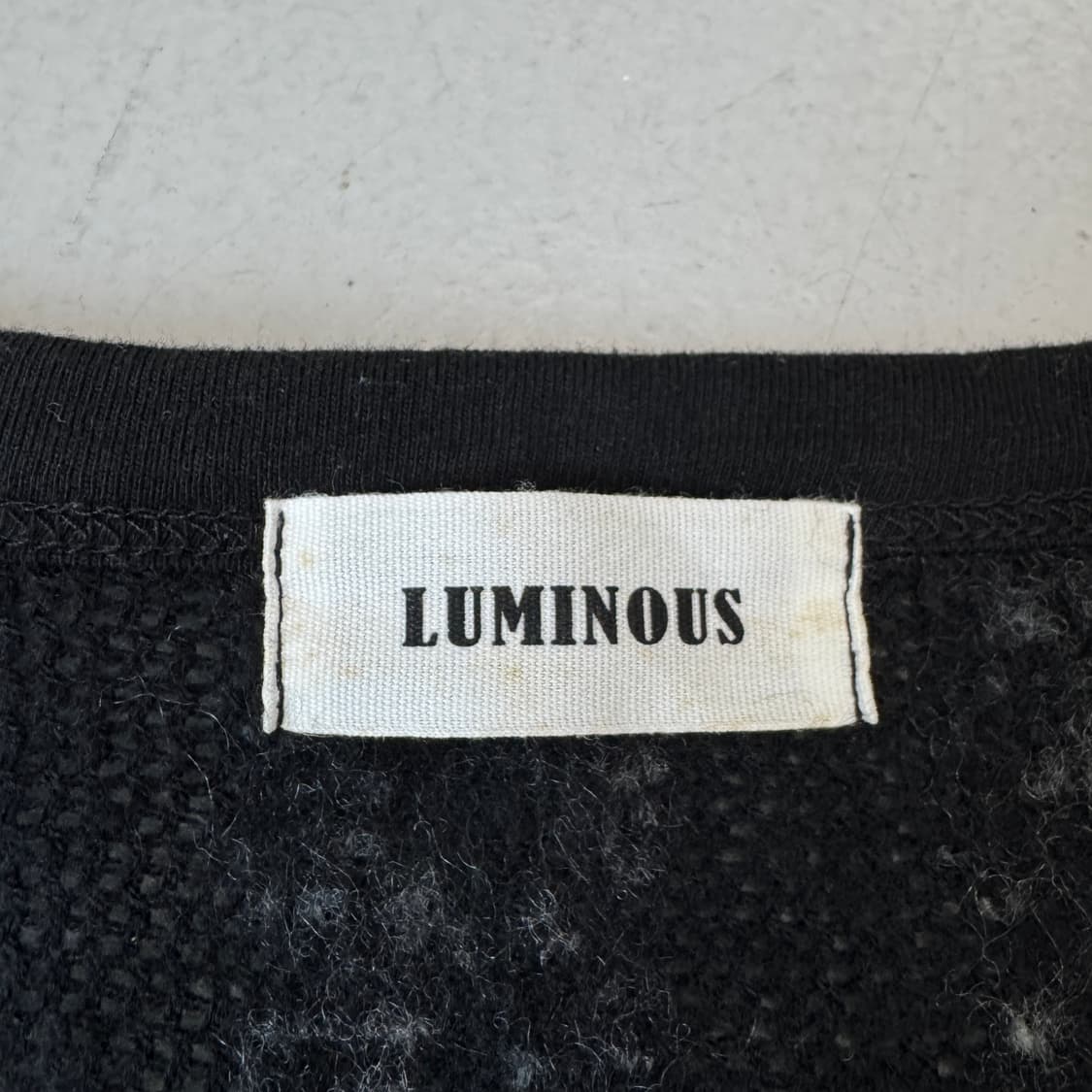 JPN 제팬 쿠지맛 오버핏 케이블 니트 가디건 블랙 상품이미지4