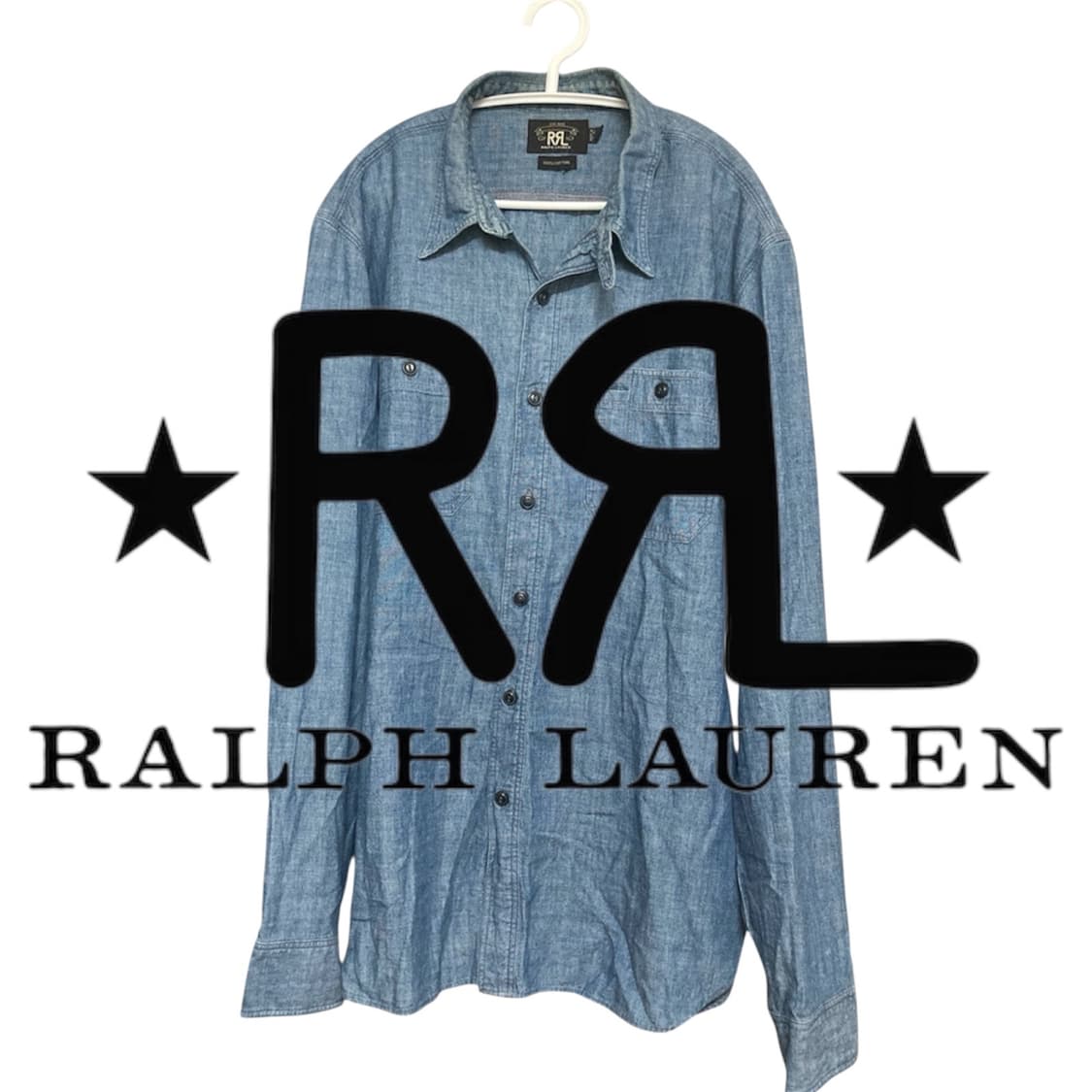 RRL 샴브레이 셔츠 L 상품이미지1