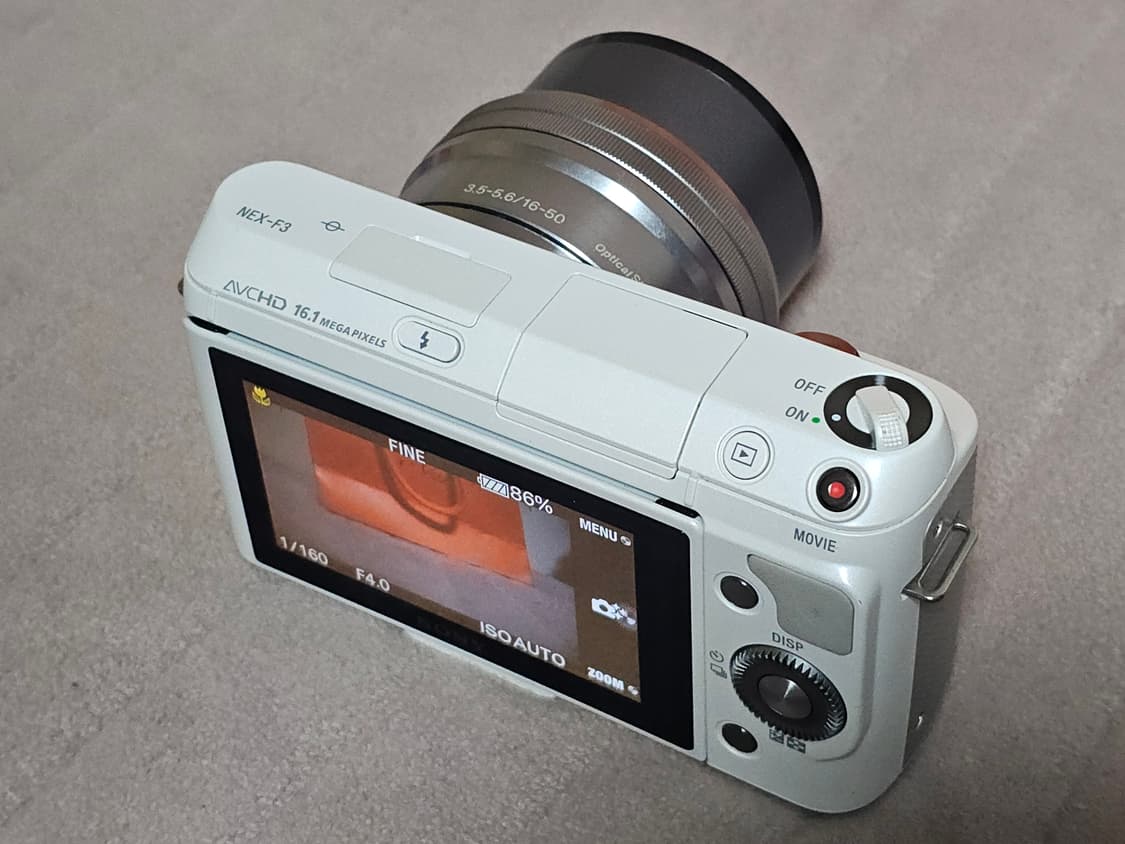 소니 NEX-F3 미러리스 카메라 상품이미지7