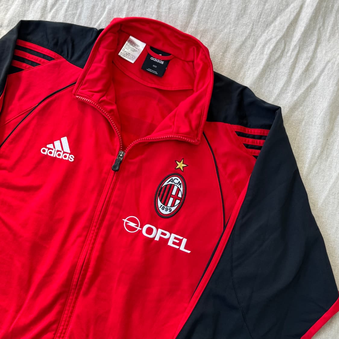 아디다스 ac밀란 구형 오펠 스폰 백로고 져지 100 상품이미지2