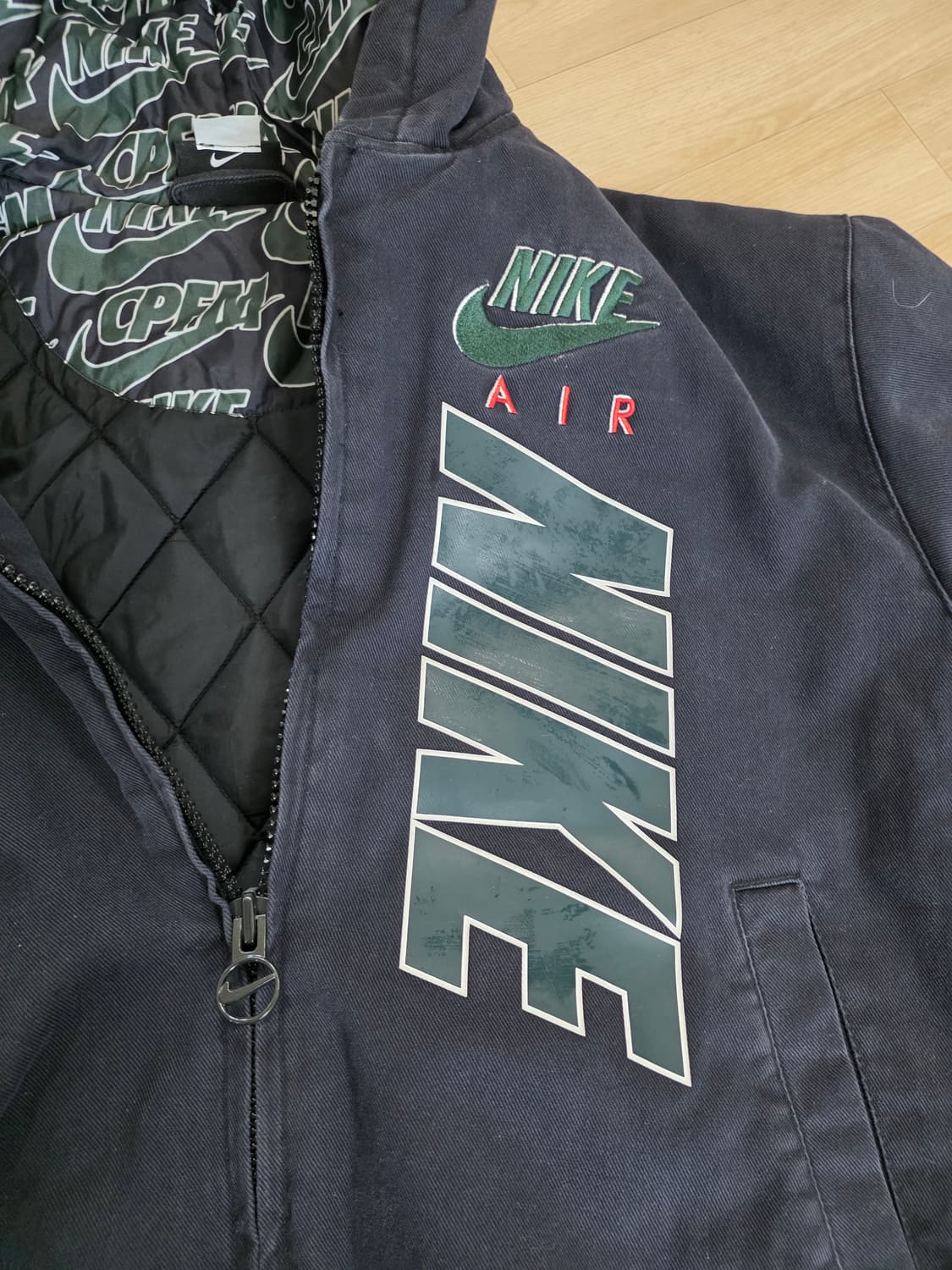 나이키 x CPFM 워크웨어 자켓 블랙 - 아시아 상품이미지3