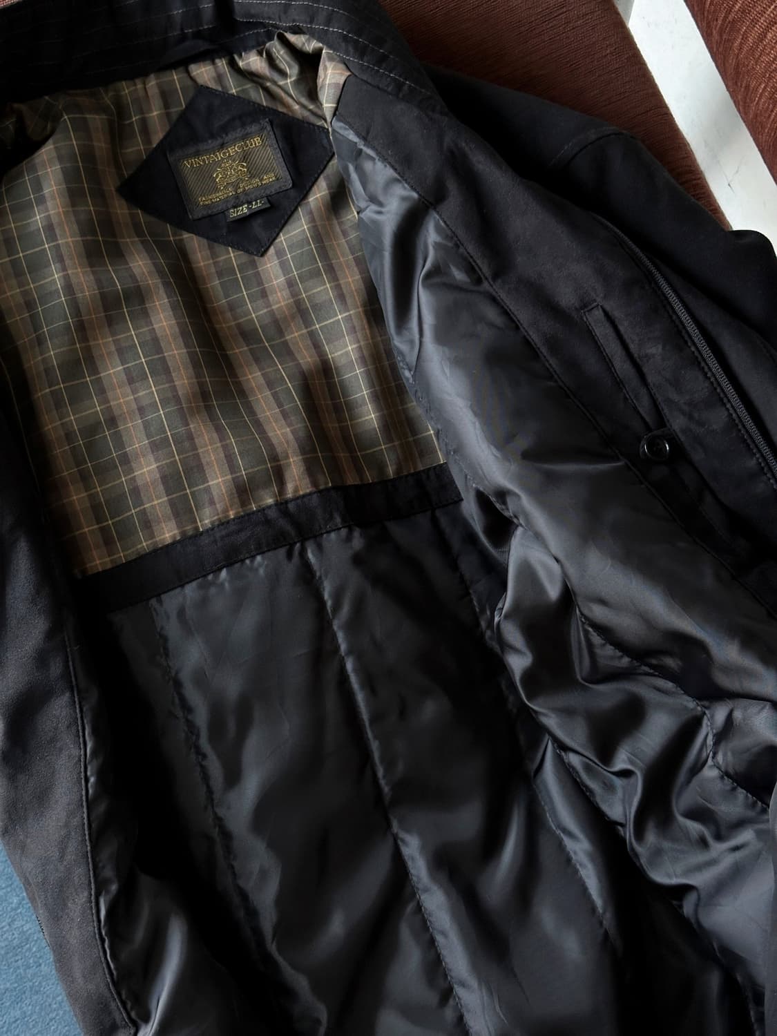 Stand collar soft touch volume blouson 상품이미지7