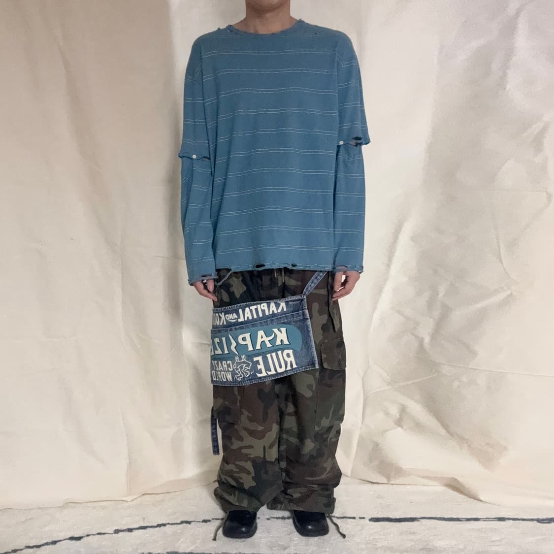 FACCIES Border Detachable Long Sleeve 상품이미지4